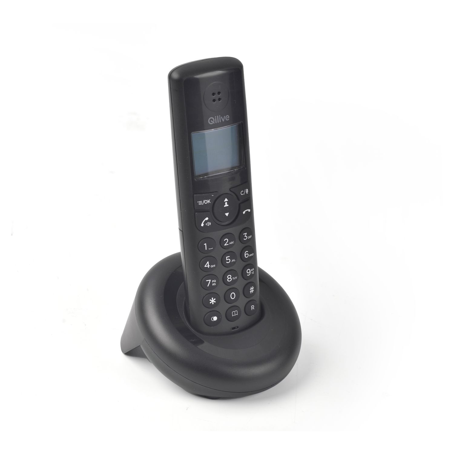 Voir la diapositive 4 : QILIVE Cordless téléphone digitale Solo Q4902