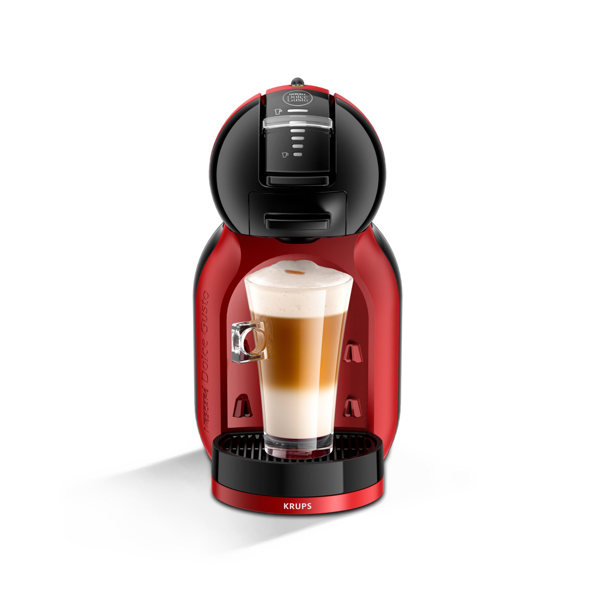 Voir la diapositive 2 : KRUPS Machine à café à capsules multi-boissons MINI ME YY5219FD - Rouge