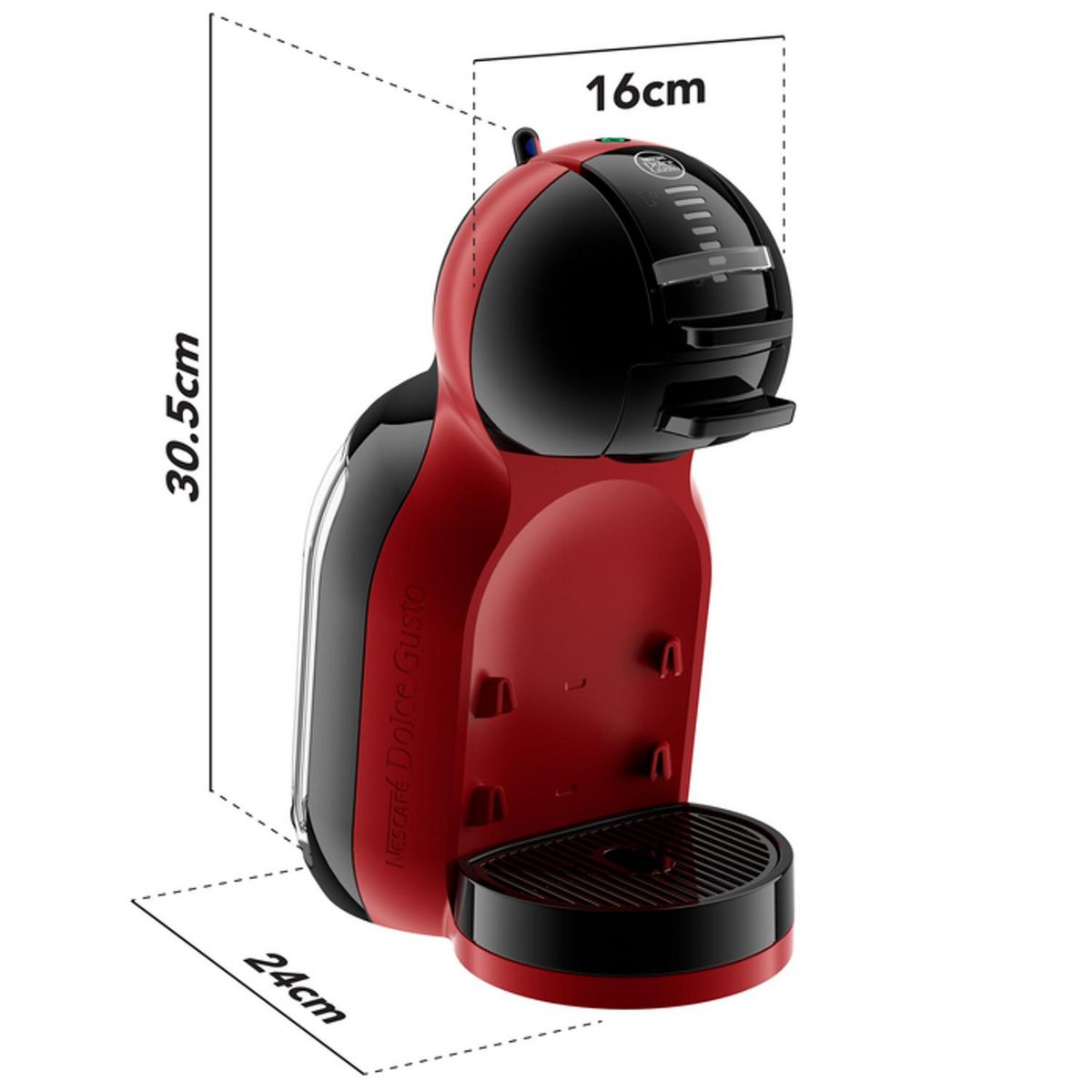 KRUPS Machine à café à capsules multi-boissons MINI ME YY5219FD - Rouge