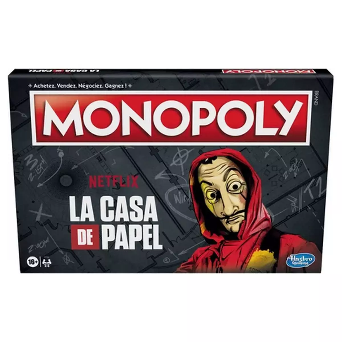 HASBRO Jeu Monopoly Casa de Papel