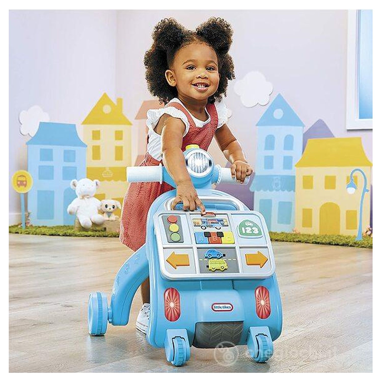 Voir la diapositive 3 : MGA Trotteur Little Tikes Joue et Apprend l'Anglais en s'amusant - Bleu