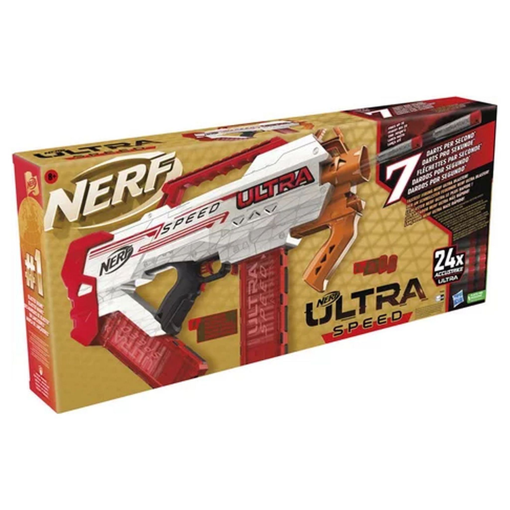 Voir la diapositive 3 : HASBRO Pistolet NERF Ultra Speed
