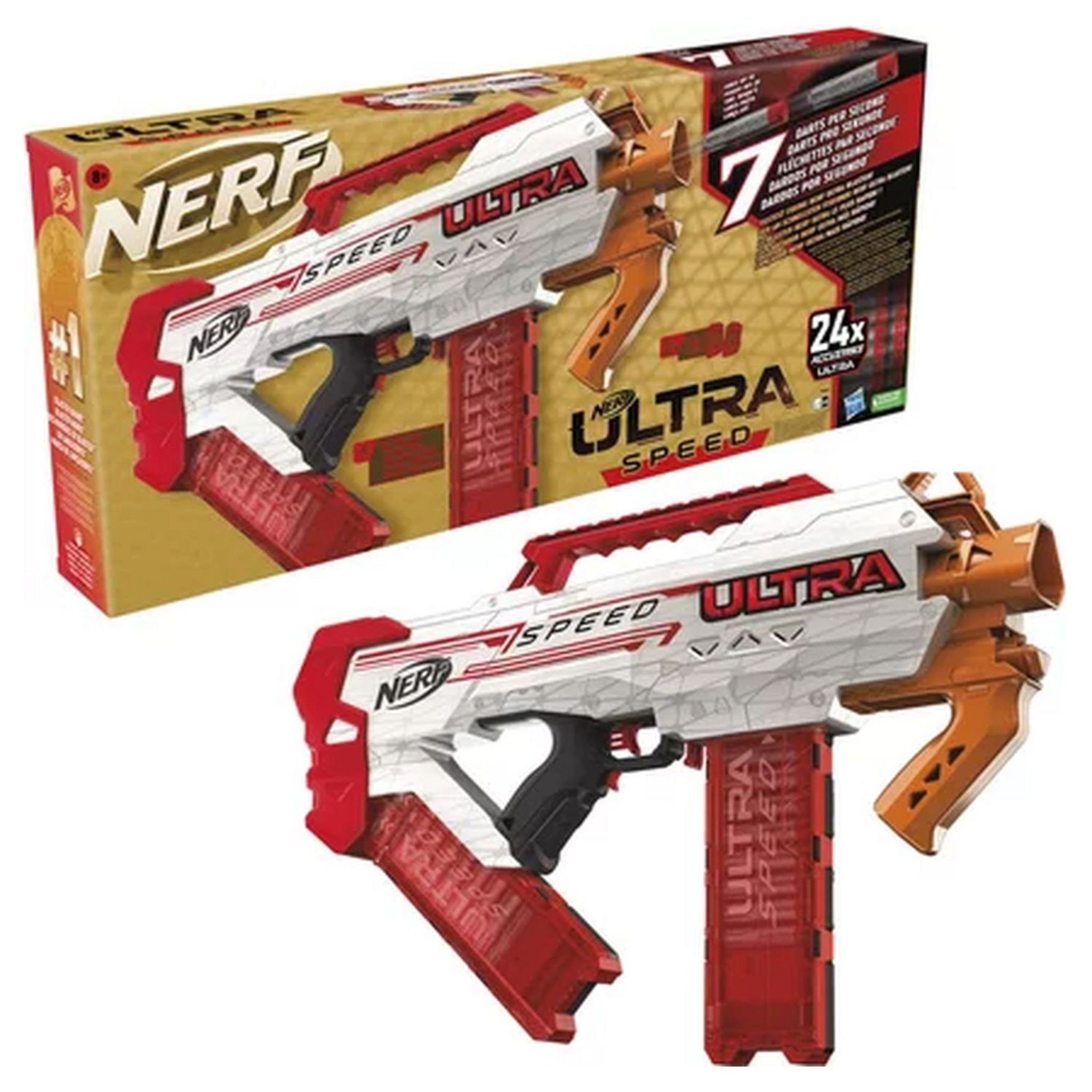 Voir la diapositive 6 : HASBRO Pistolet NERF Ultra Speed