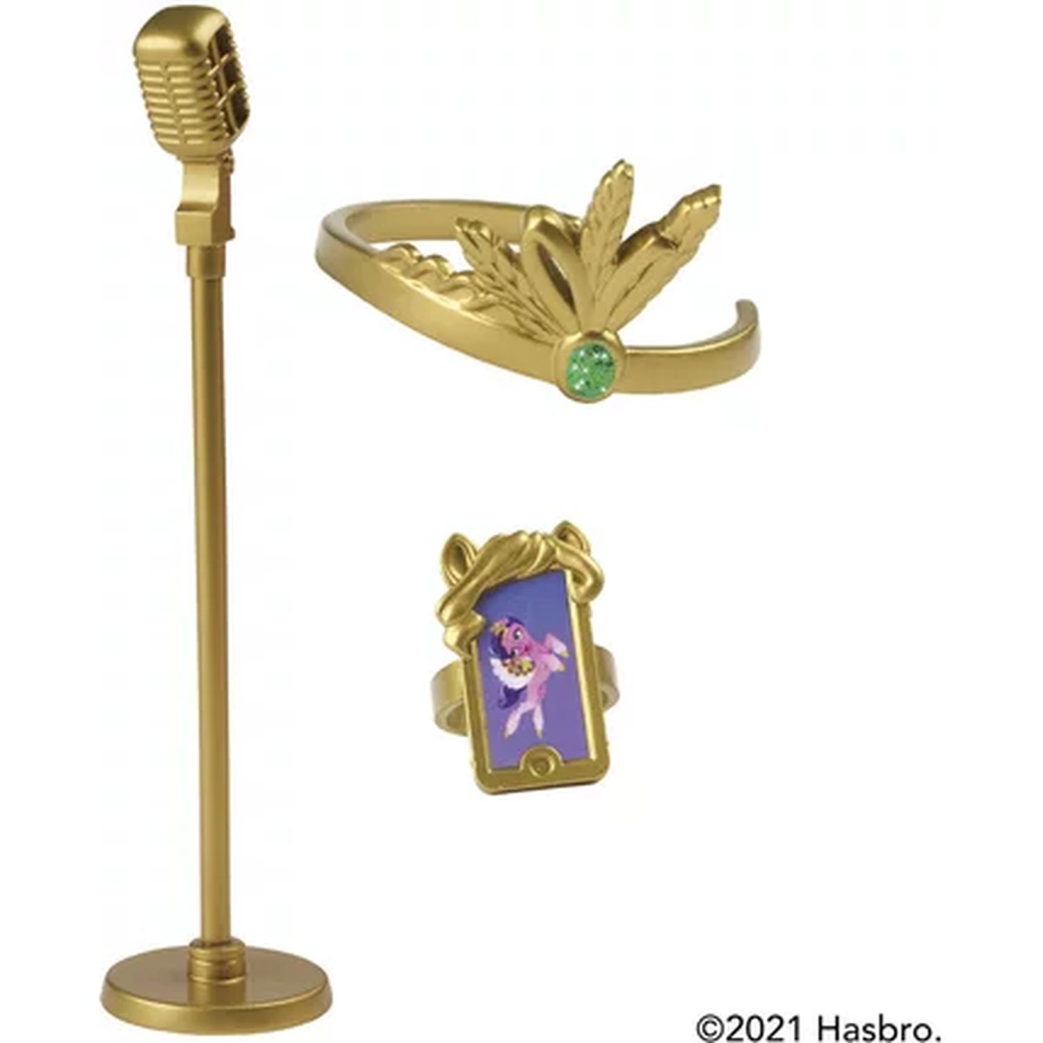 Voir la diapositive 5 : HASBRO Figurine My Little Pony Princesse enchantée - Violet
