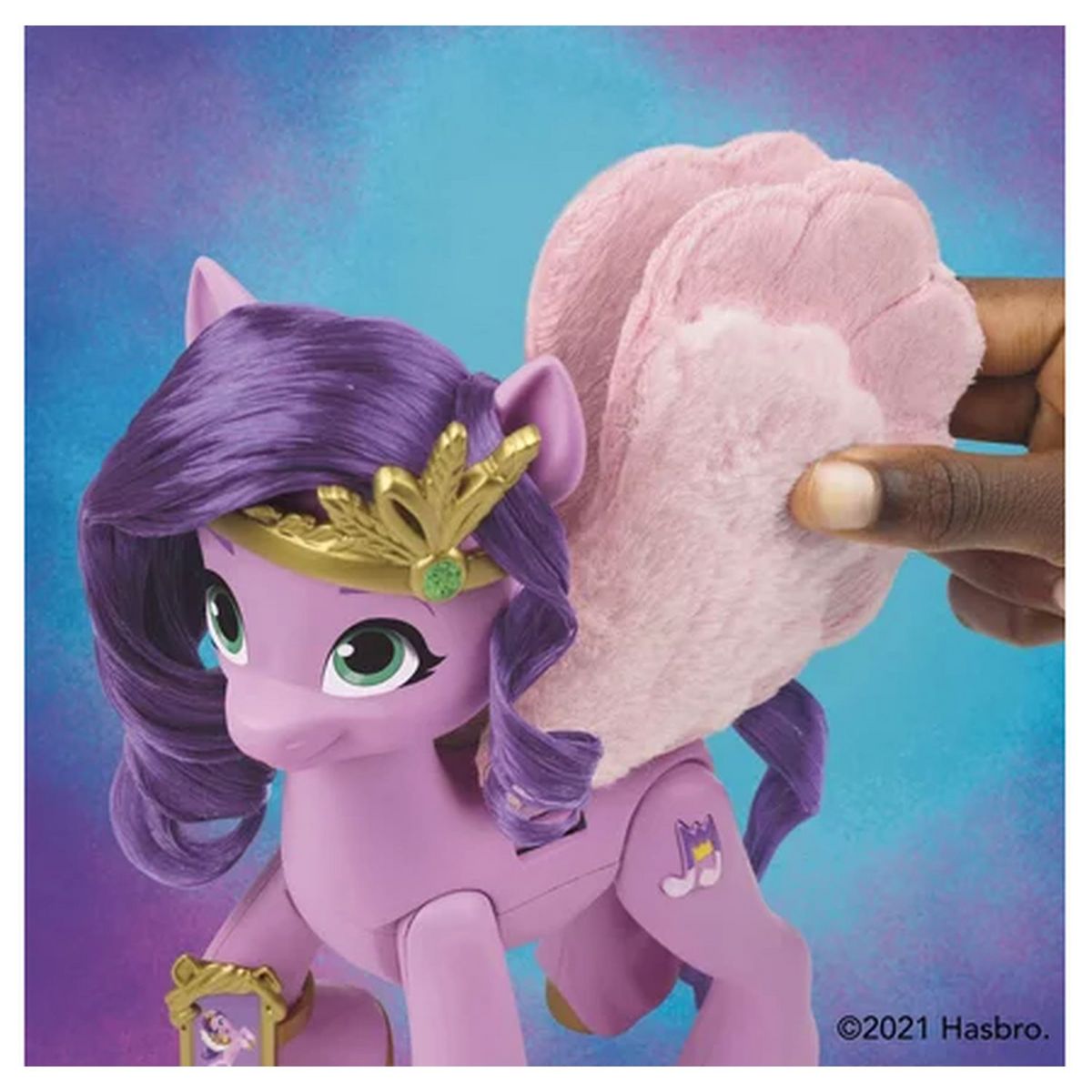 HASBRO Figurine My Little Pony Princesse enchantée - Violet