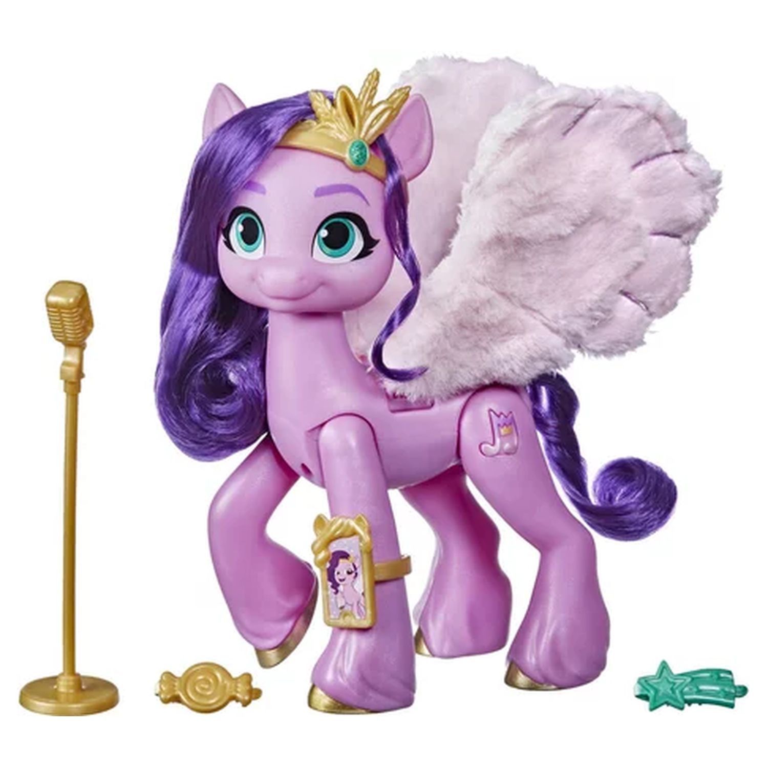 Voir la diapositive 10 : HASBRO Figurine My Little Pony Princesse enchantée - Violet