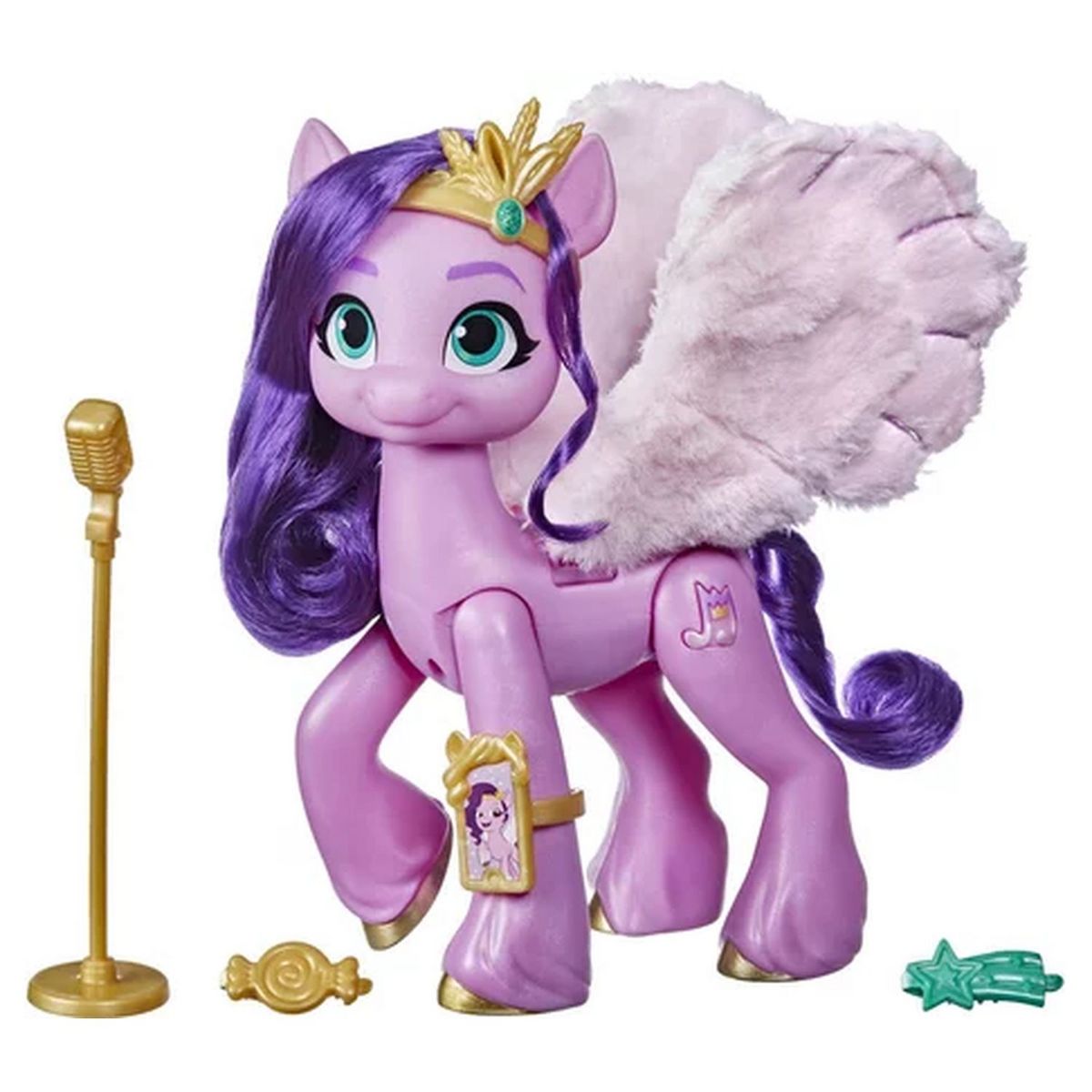 HASBRO Figurine My Little Pony Princesse enchantée - Violet
