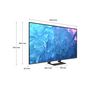 Voir la diapositive 7 : SAMSUNG TQ55Q70C 2023 TV QLED 4K Ultra HD 140 cm Smart TV