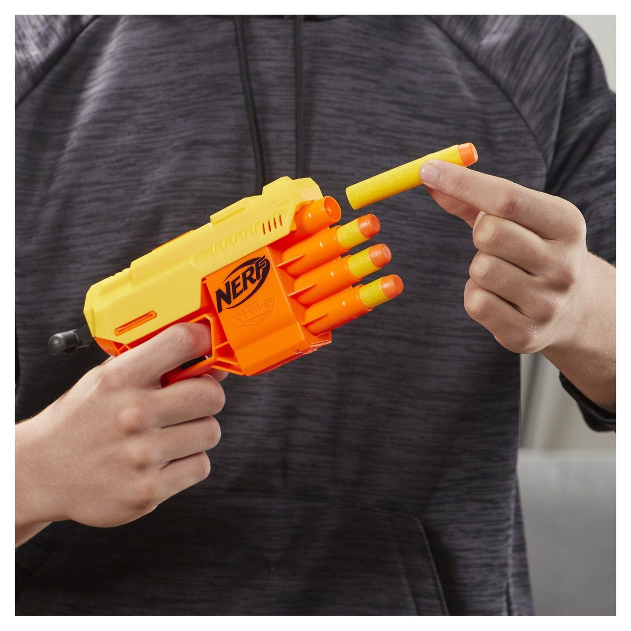 Voir la diapositive 3 : HASBRO Ensemble NERF Alpha Strike - Battalion Set