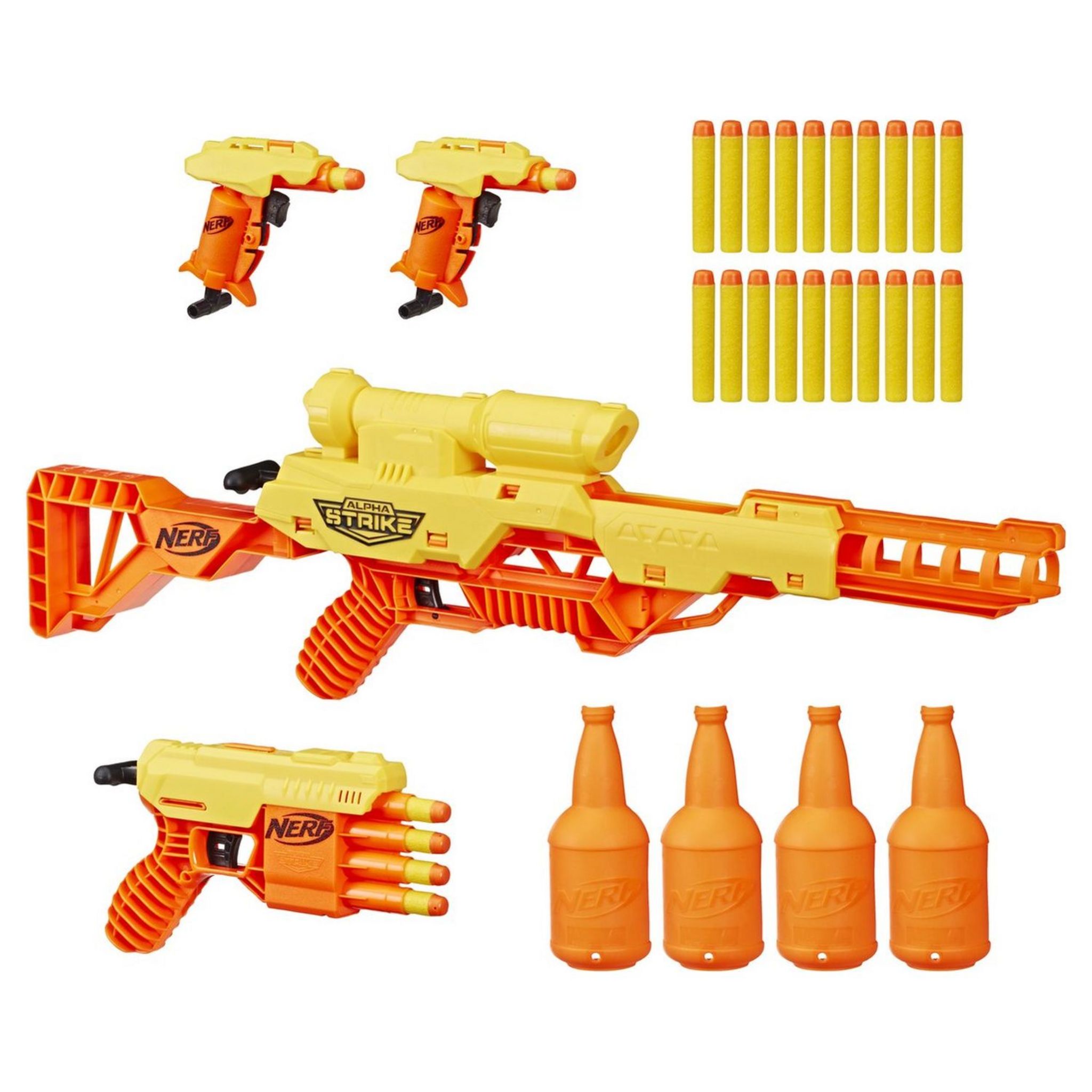 Voir la diapositive 4 : HASBRO Ensemble NERF Alpha Strike - Battalion Set
