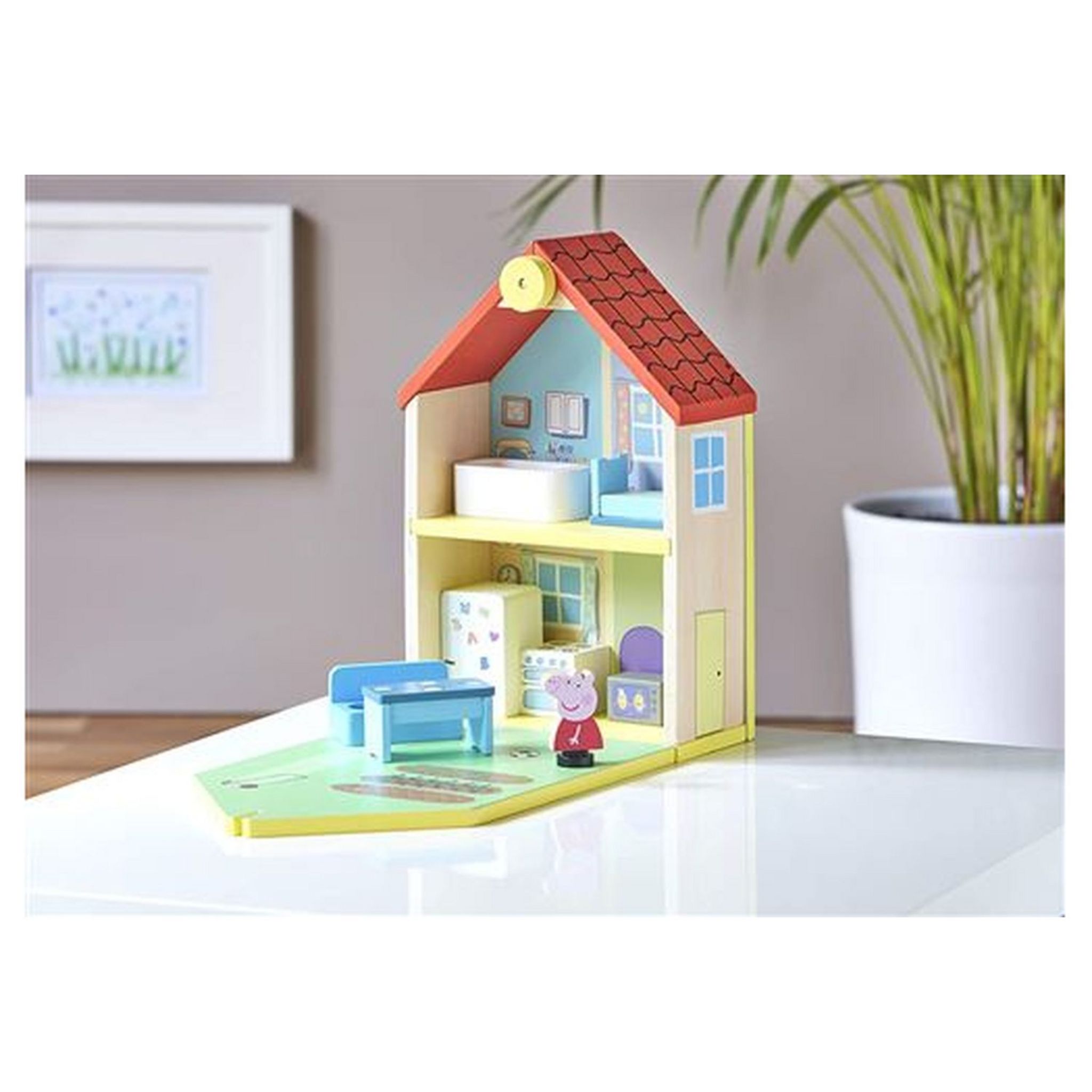 Voir la diapositive 2 : HASBRO Maison en Bois Peppa Pig