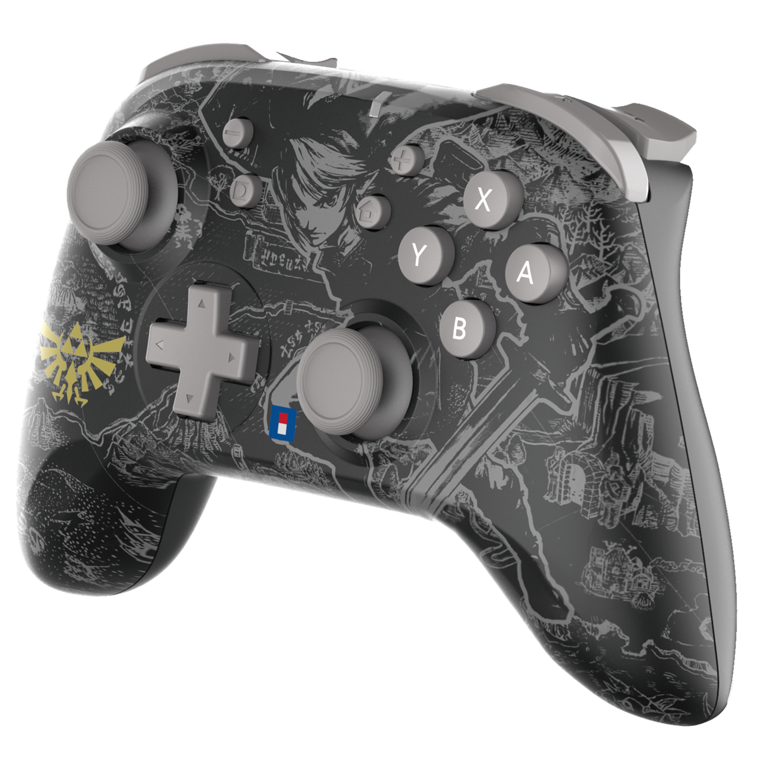 Voir la diapositive 2 : Manette Bluetooth Hori The Legend of Zelda Nintendo Switch