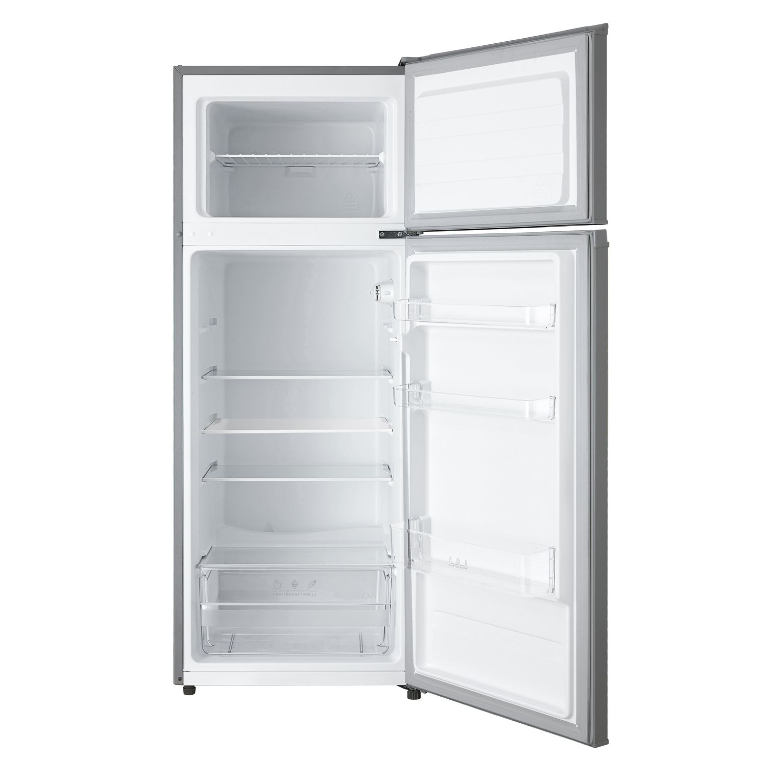 Voir la diapositive 3 : QILIVE Réfrigérateur 2 portes Q.6602, 204 L, Froid statique, E