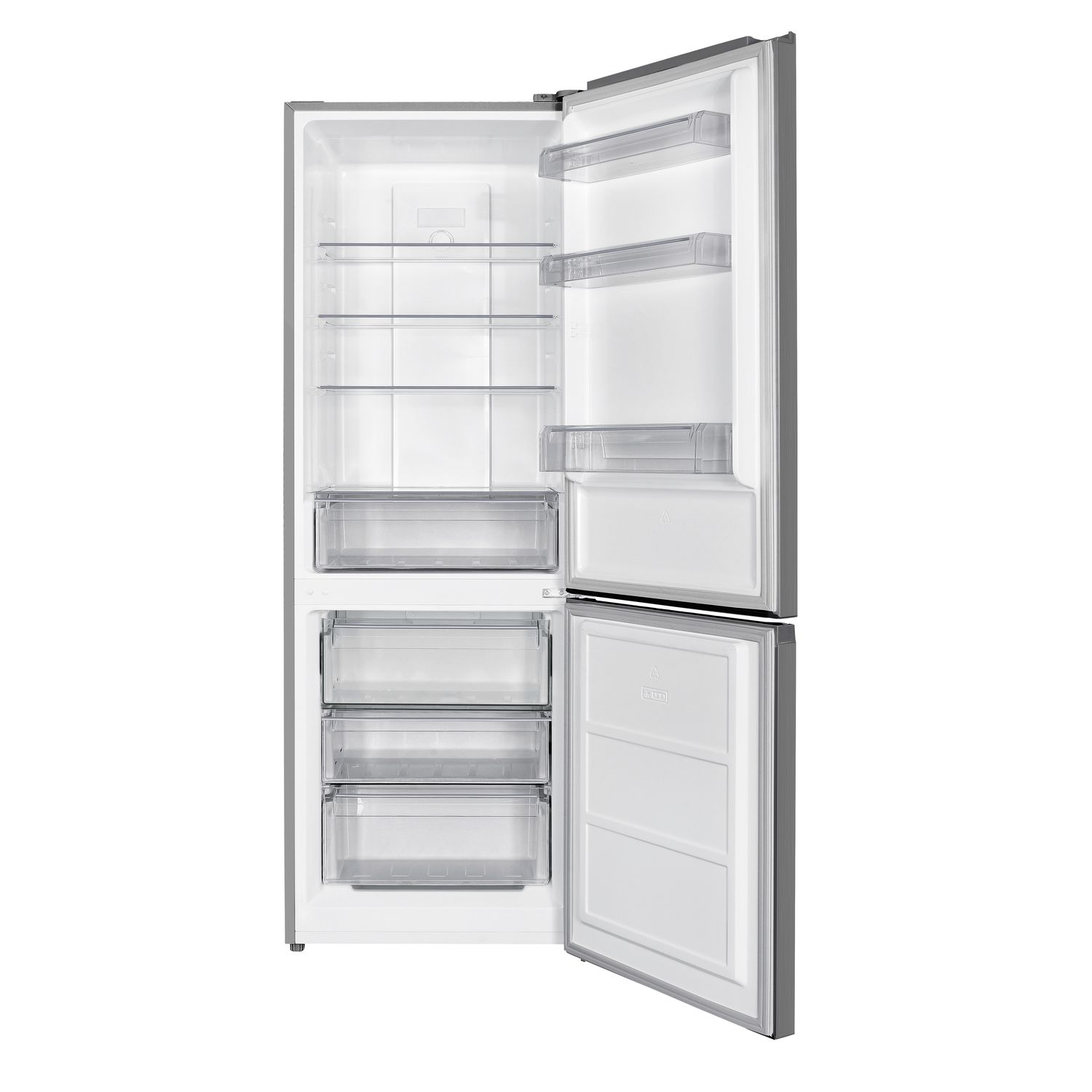 Voir la diapositive 2 : QILIVE Réfrigérateur combiné Q.6808, 293 L, Froid ventilé No Frost, E