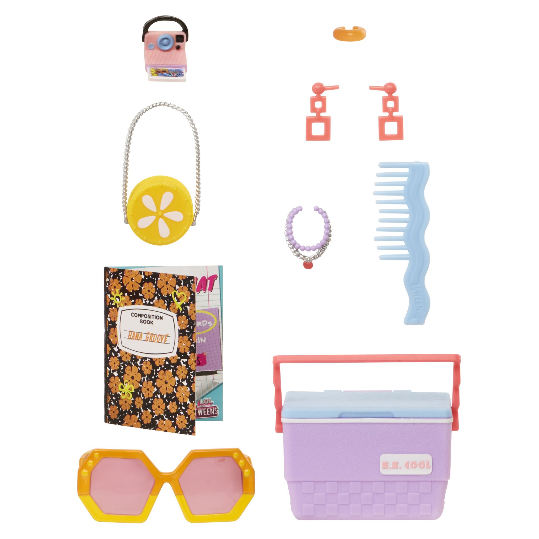 Voir la diapositive 4 : MGA Poupée LOL Surprise Tweens 17cm et accessoires - Hana Groove