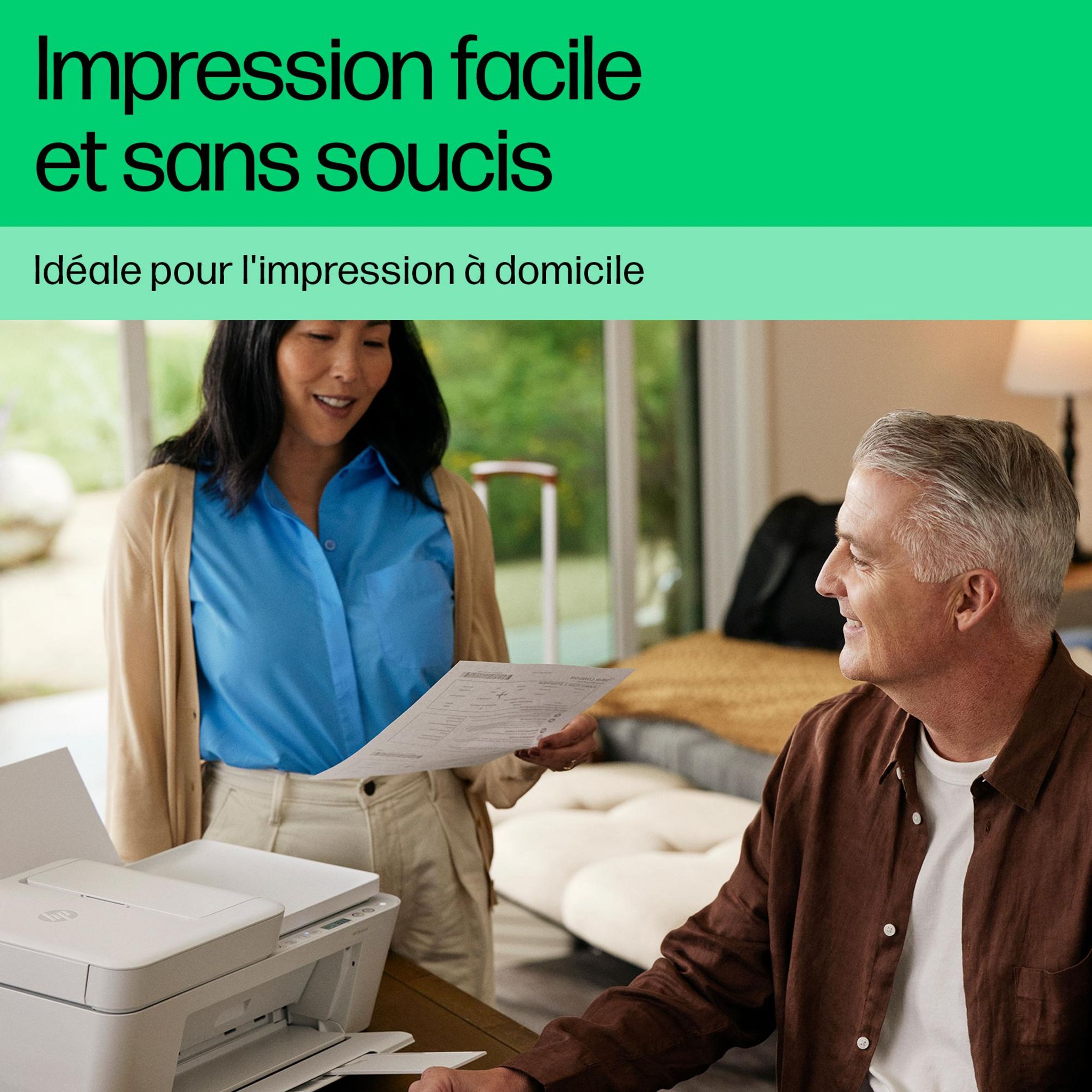 Voir la diapositive 5 : HP Imprimante Tout-en-un DESKJET 4222E - 3 mois d' Instant ink inclus avec HP+