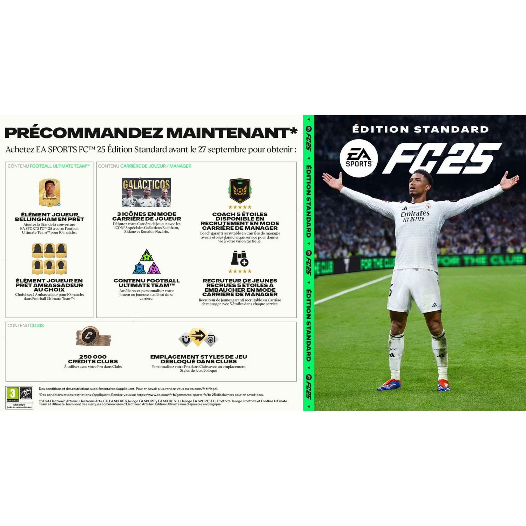 Voir la diapositive 2 : ELECTRONIC ARTS FC 25 PS5