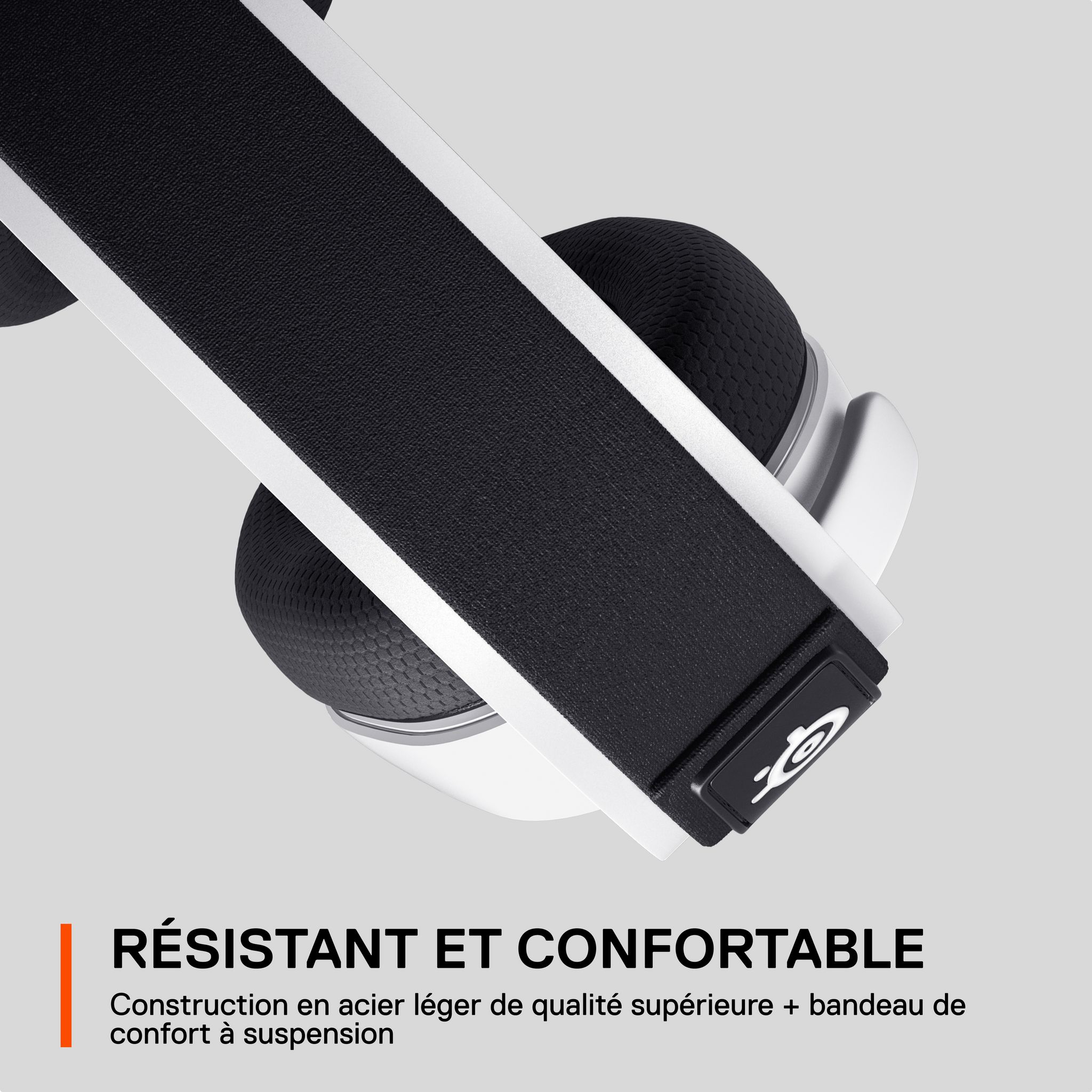 Voir la diapositive 4 : Casque Gaming Bluetooth Arctis 7P+ Blanc Multiplateforme