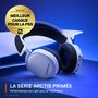 Voir la diapositive 9 : Casque Gaming Bluetooth Arctis 7P+ Blanc Multiplateforme