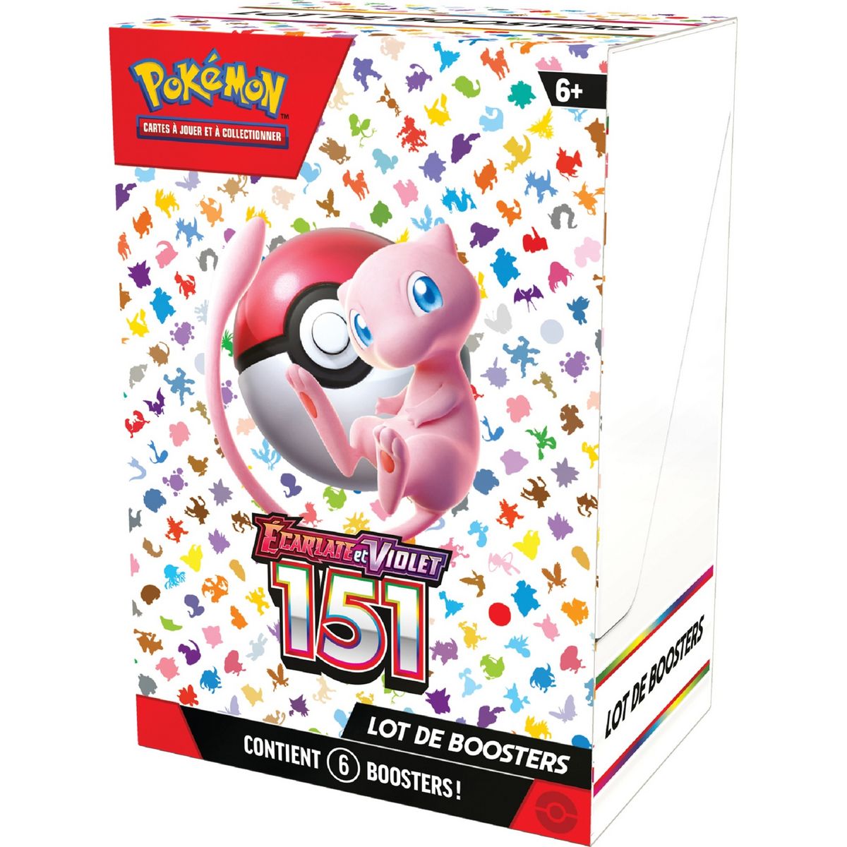 POKEMON Pack de 6 Boosters Collection 151