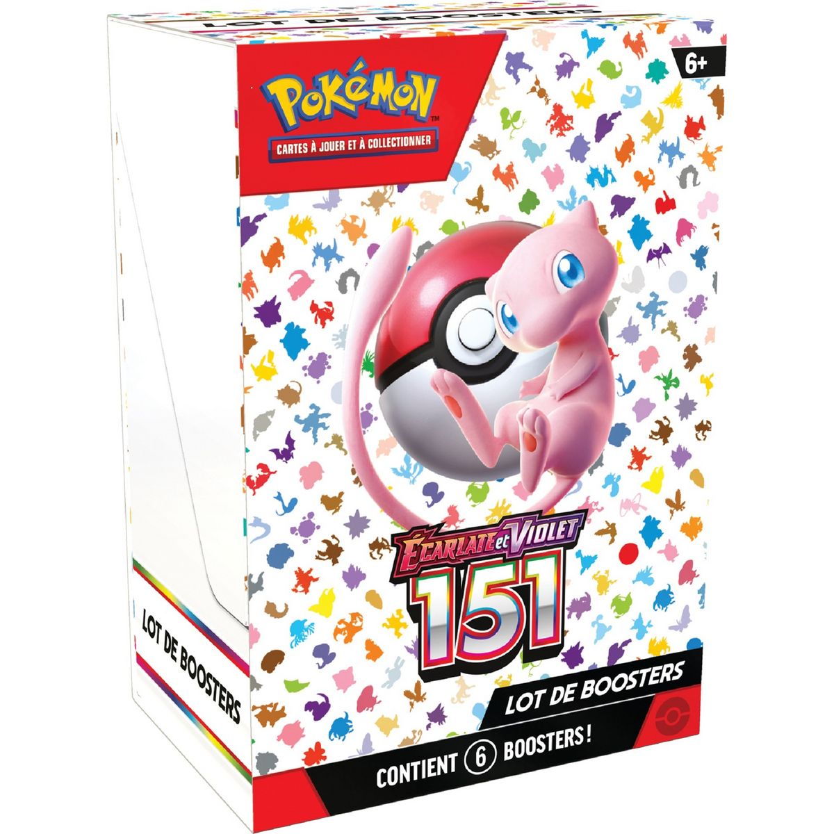 POKEMON Pack de 6 Boosters Collection 151