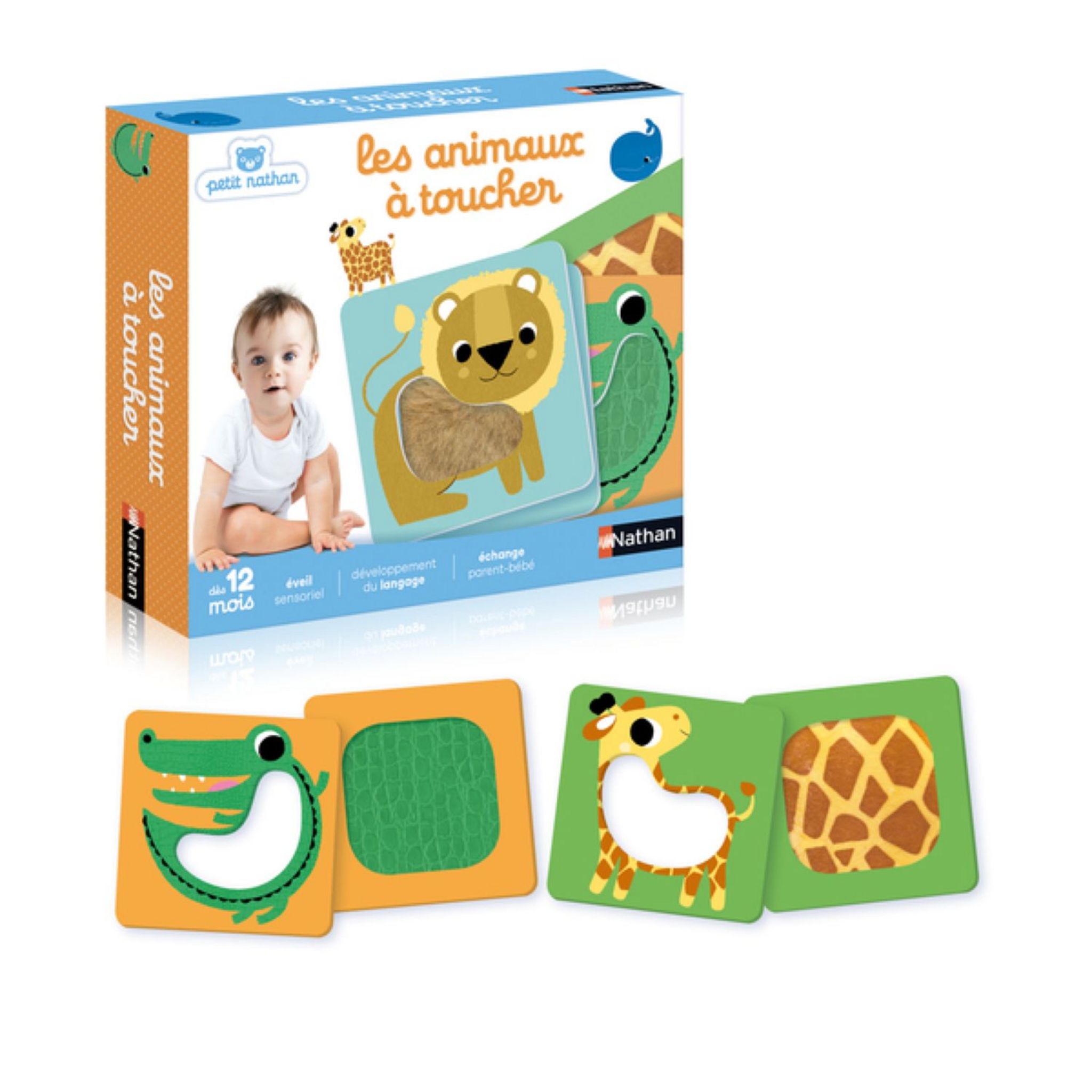 Voir la diapositive 2 : NATHAN Les animaux à toucher