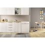 Voir la diapositive 4 : INDESIT Lave vaisselle pose libre D2FHK26, 14 couverts, 60 cm, 46 dB, 6 programmes
