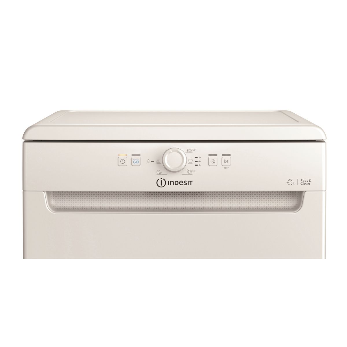 INDESIT Lave vaisselle pose libre D2FHK26, 14 couverts, 60 cm, 46 dB, 6 programmes