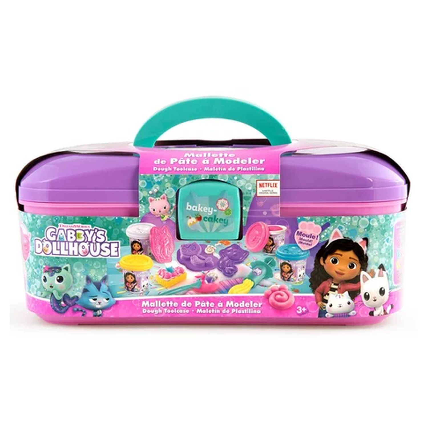 CANAL TOYS Malette Pâte à Modeler Gabby et la maison magique
