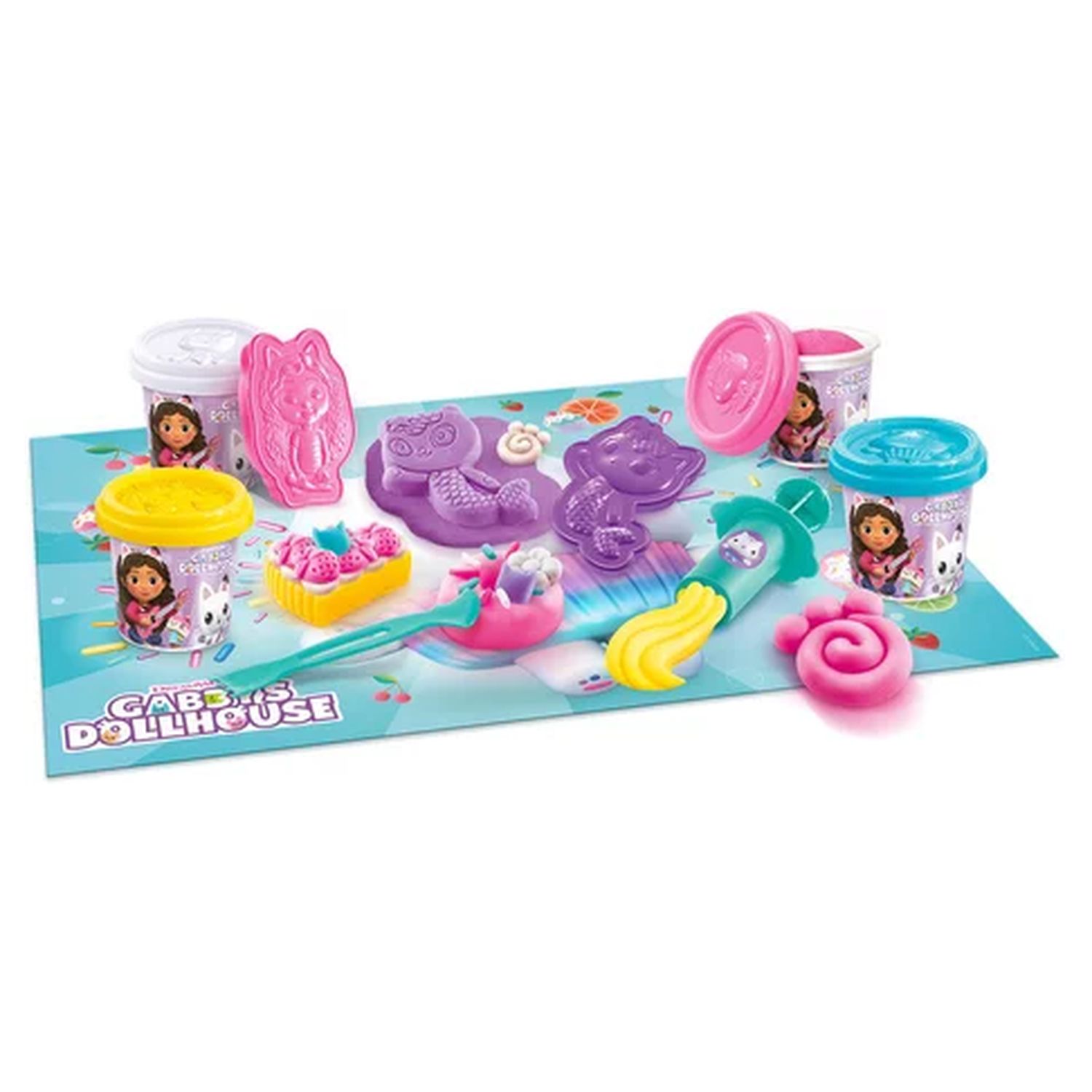Voir la diapositive 3 : CANAL TOYS Malette Pâte à Modeler Gabby et la maison magique