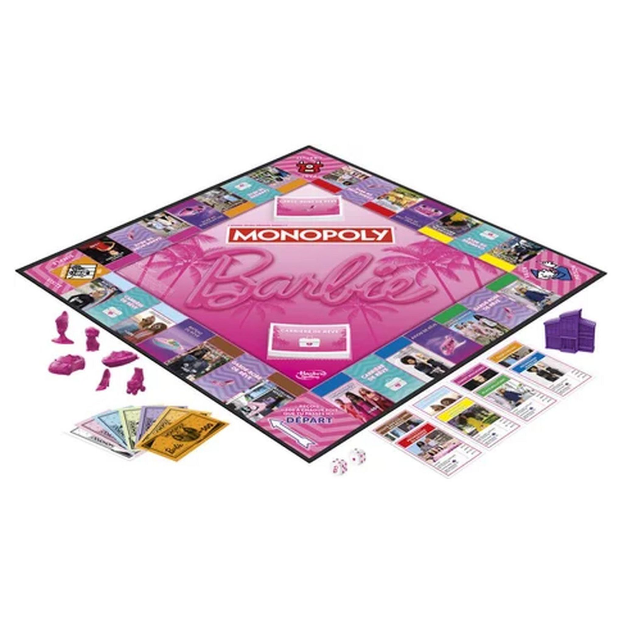 Voir la diapositive 6 : HASBRO Jeu Monopoly Barbie