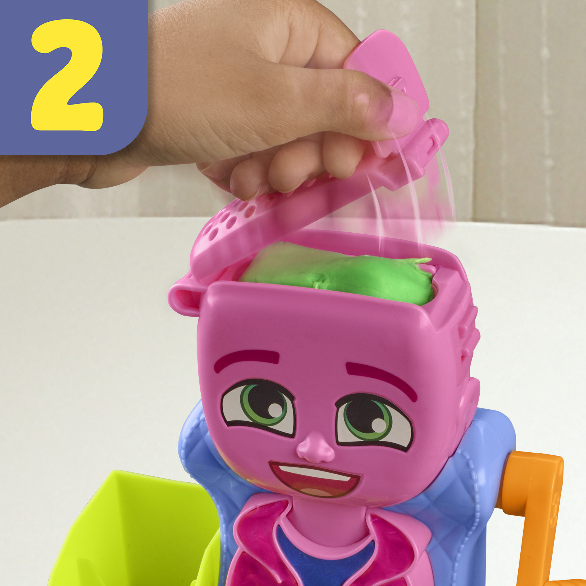 Voir la diapositive 4 : HASBRO Pâte à modeler Salon de coiffure