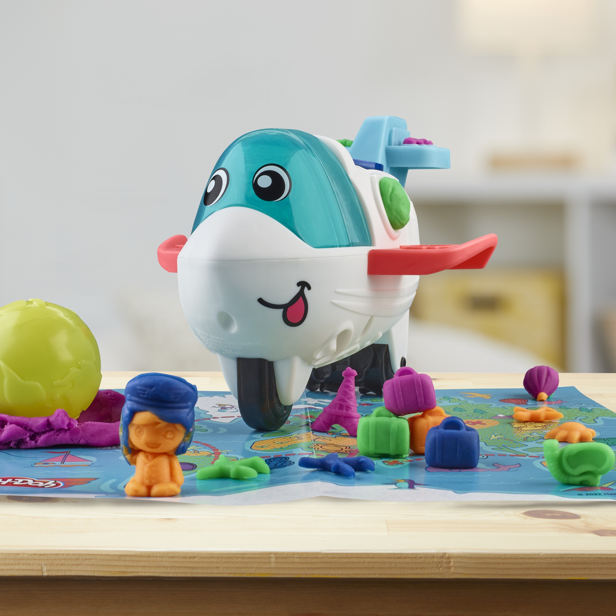 Voir la diapositive 7 : HASBRO Pâte à modeler Mon Avion des découvertes
