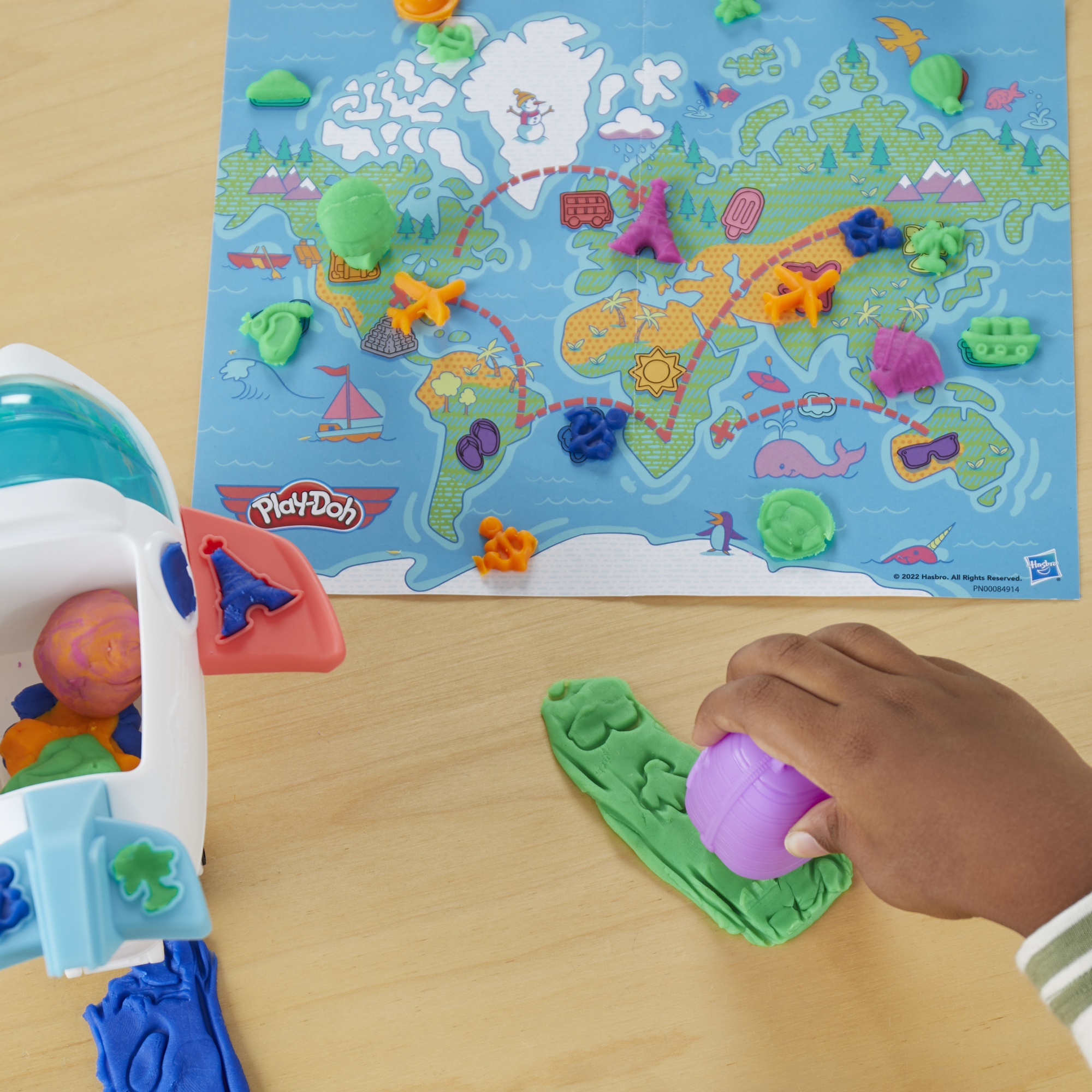 Voir la diapositive 9 : HASBRO Pâte à modeler Mon Avion des découvertes