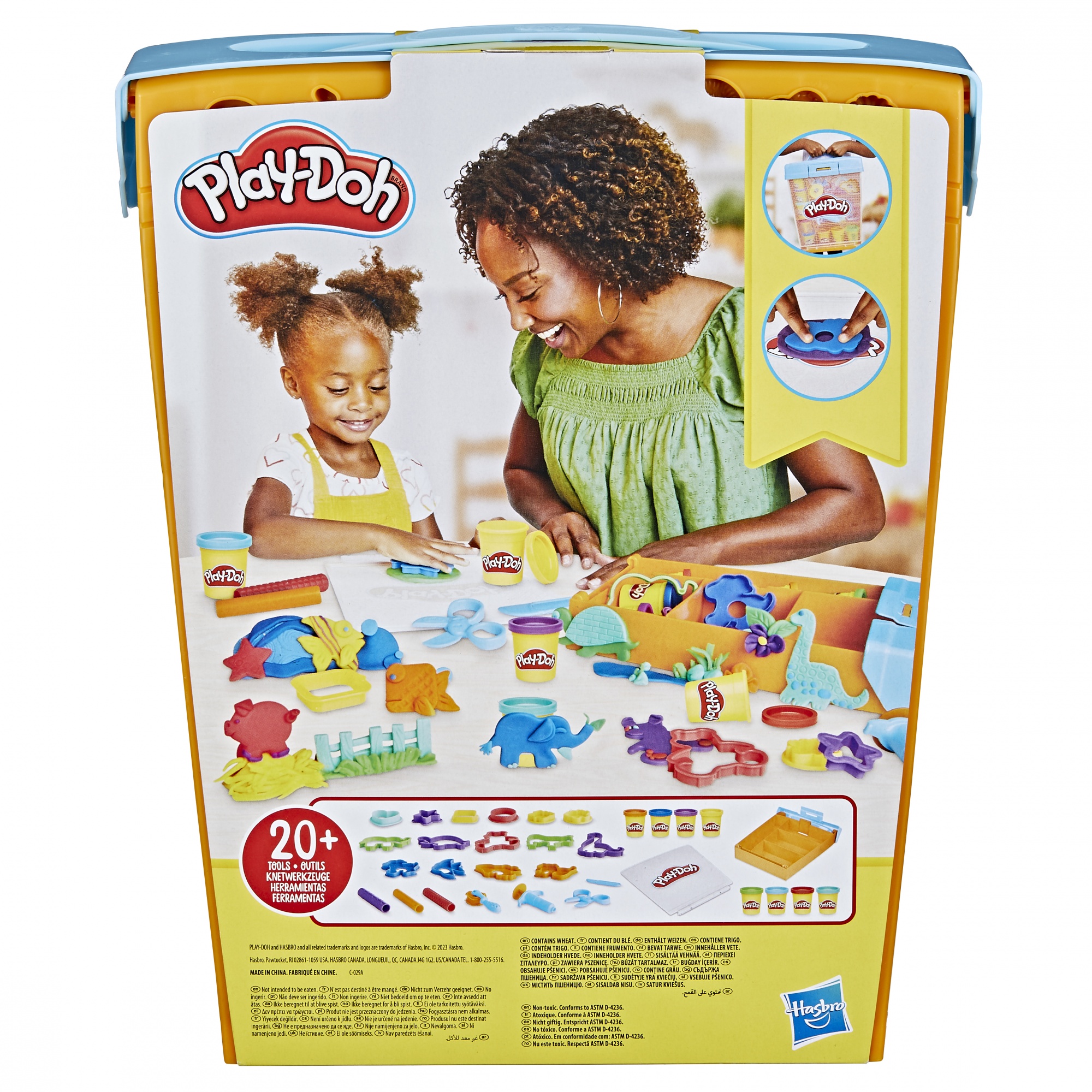 Voir la diapositive 9 : HASBRO Pâte à modeler Super boite accessoires Animaux