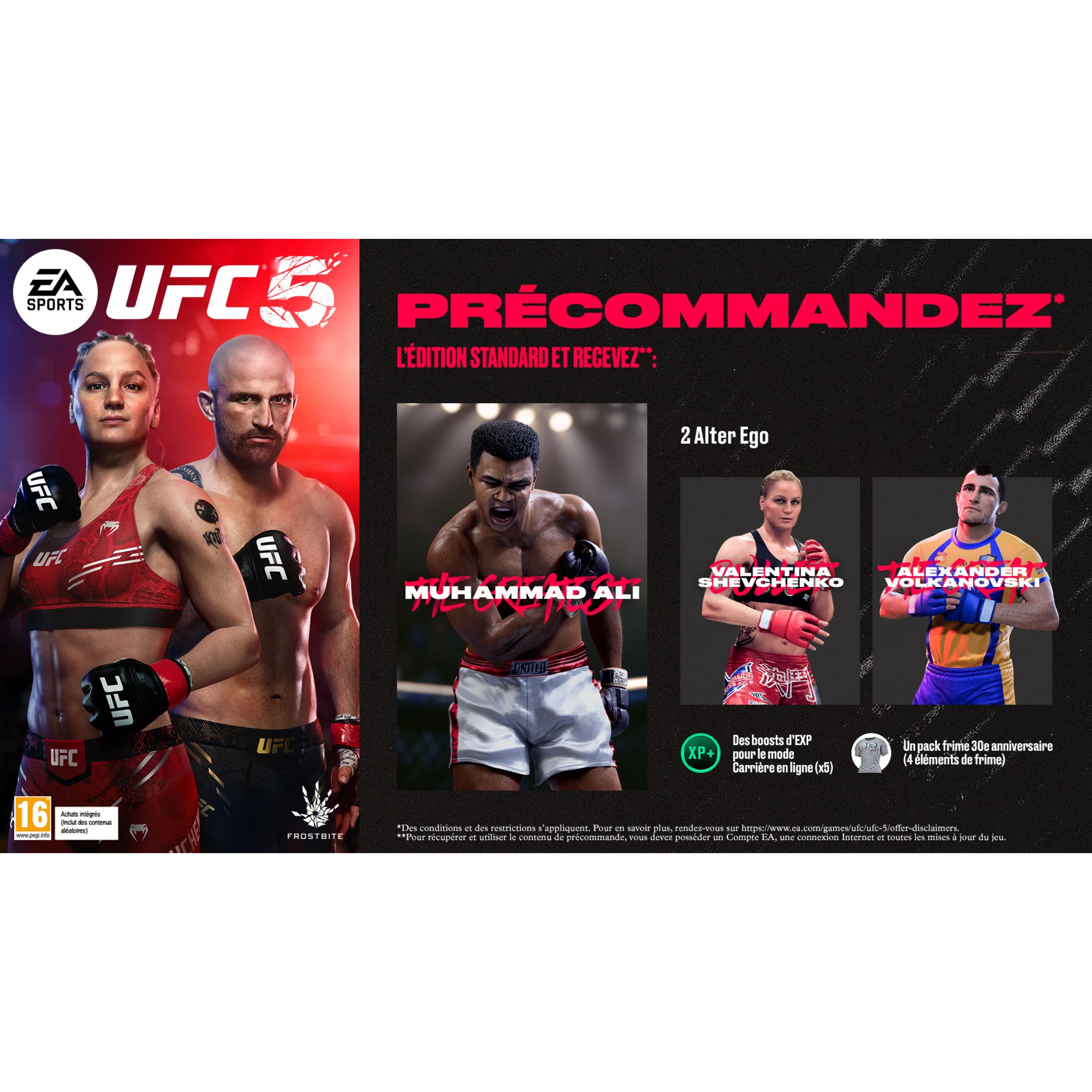 Voir la diapositive 2 : EA SPORTS UFC 5 PS5