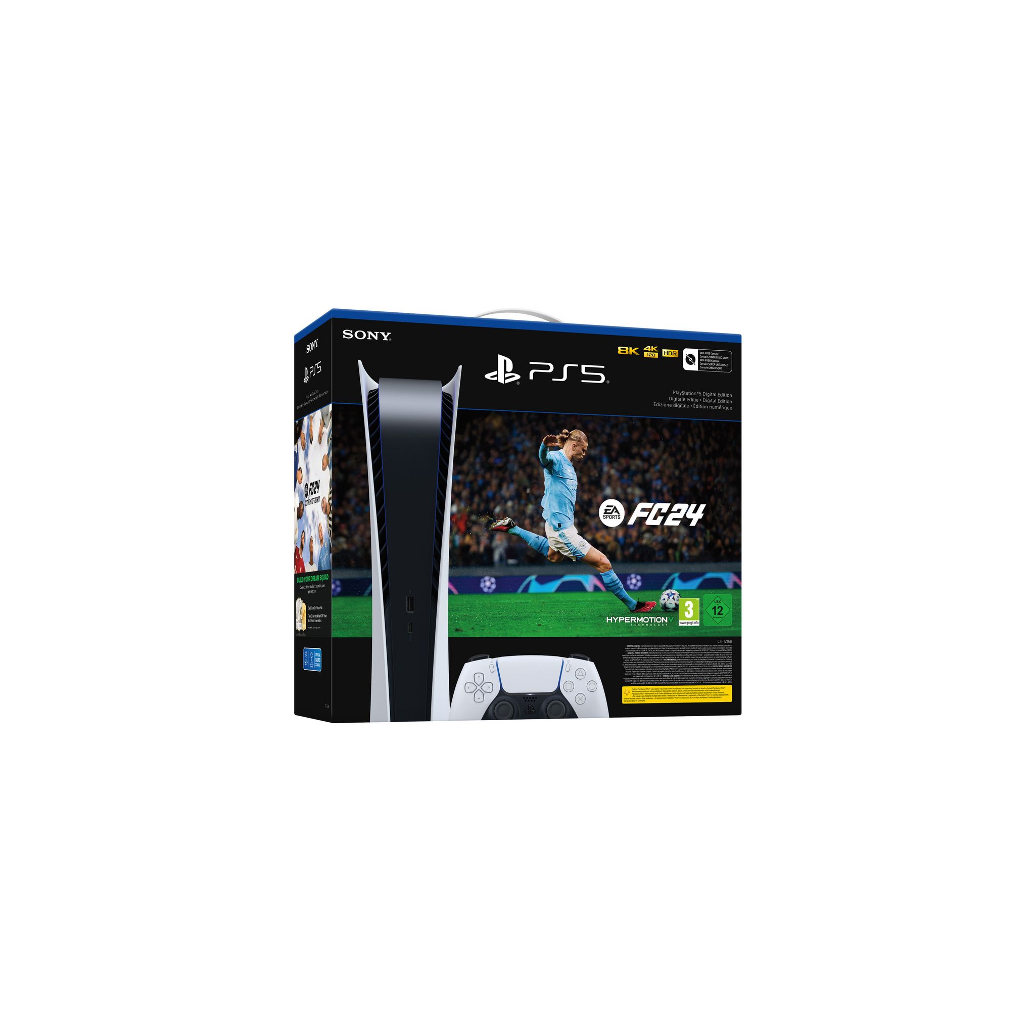 SONY Pack Console PlayStation 5 Digitale EA Sports FC 24 Pas Cher ...