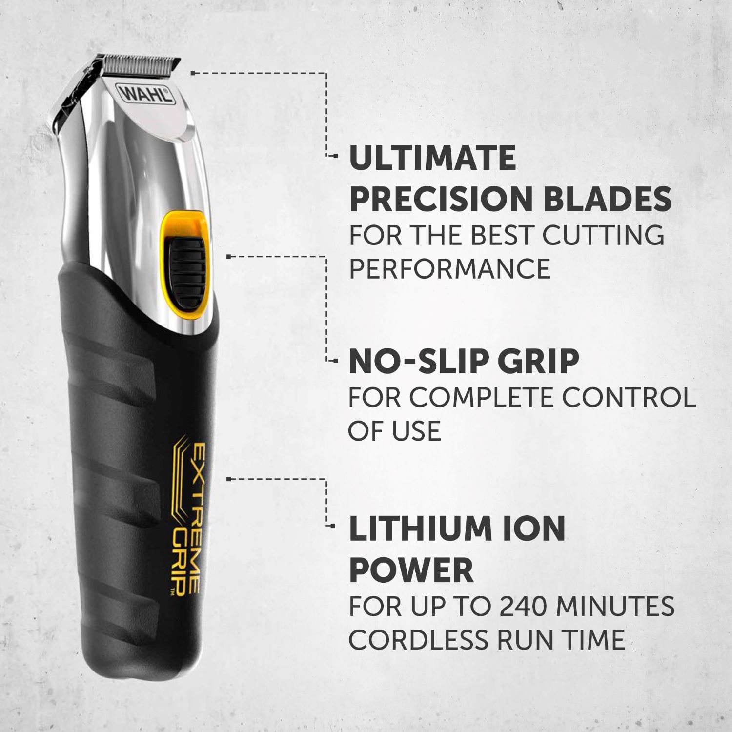 Voir la diapositive 5 : WAHL Tondeuse barbe 09893.0440 - Noir