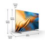 Voir la diapositive 3 : HISENSE 85A6BG TV Direct LED 4K Ultra HD 216 cm Smart TV