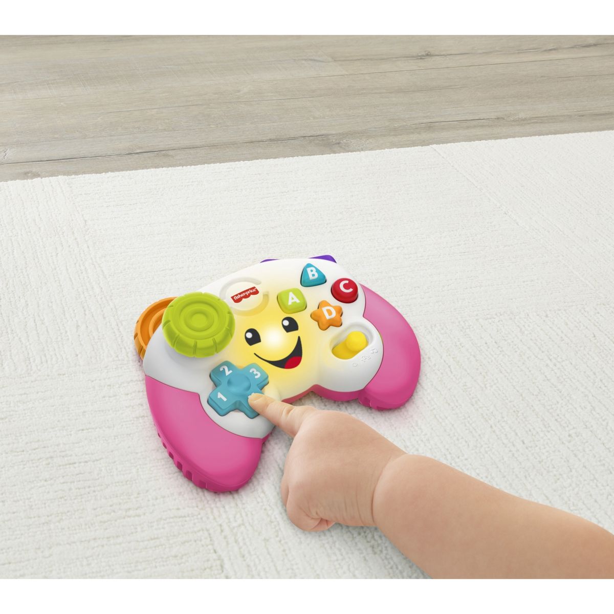 MATTEL Ma manette de jeu - Rose