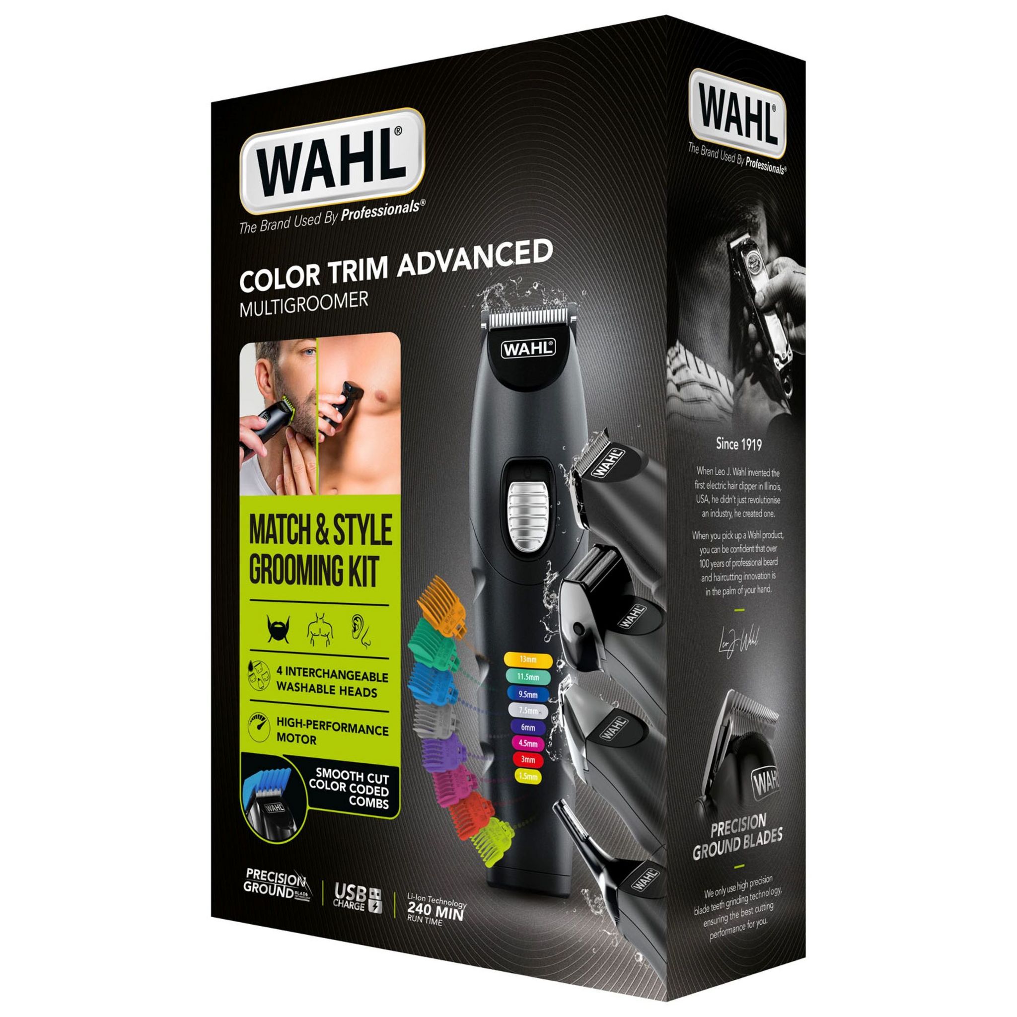 Voir la diapositive 15 : WAHL Tondeuse multifonction 09893.0464 - Noir