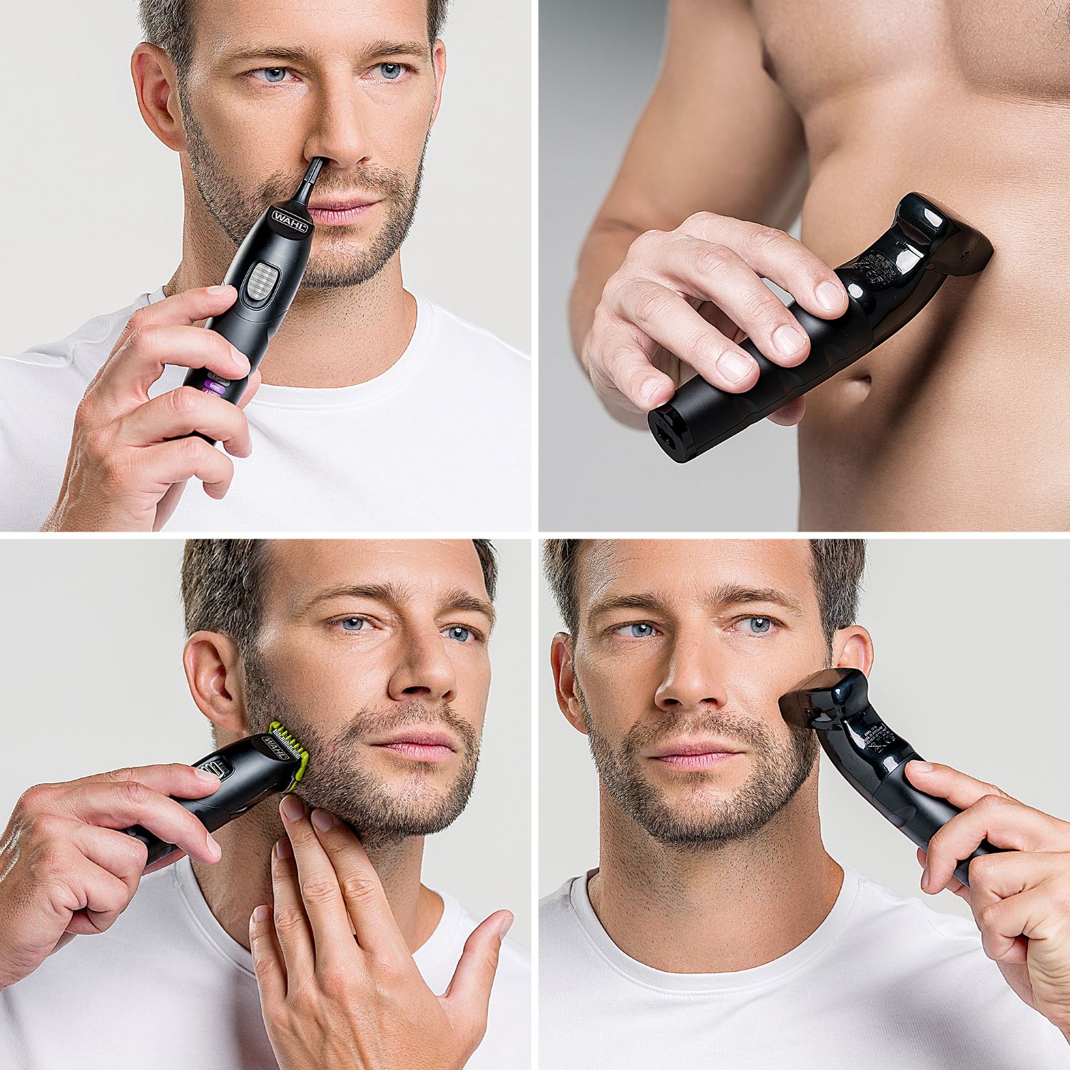 Voir la diapositive 16 : WAHL Tondeuse multifonction 09893.0464 - Noir