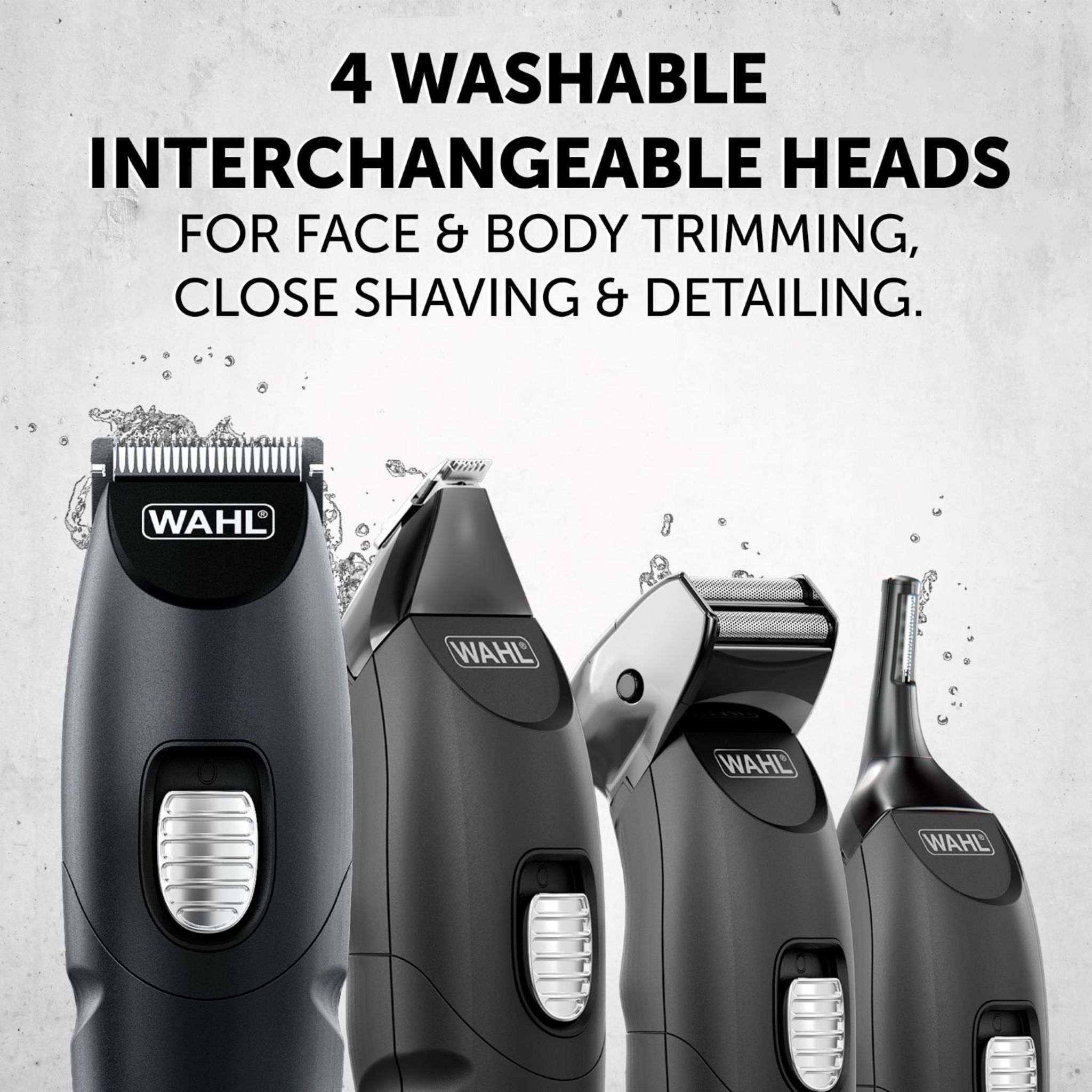 Voir la diapositive 5 : WAHL Tondeuse multifonction 09893.0464 - Noir