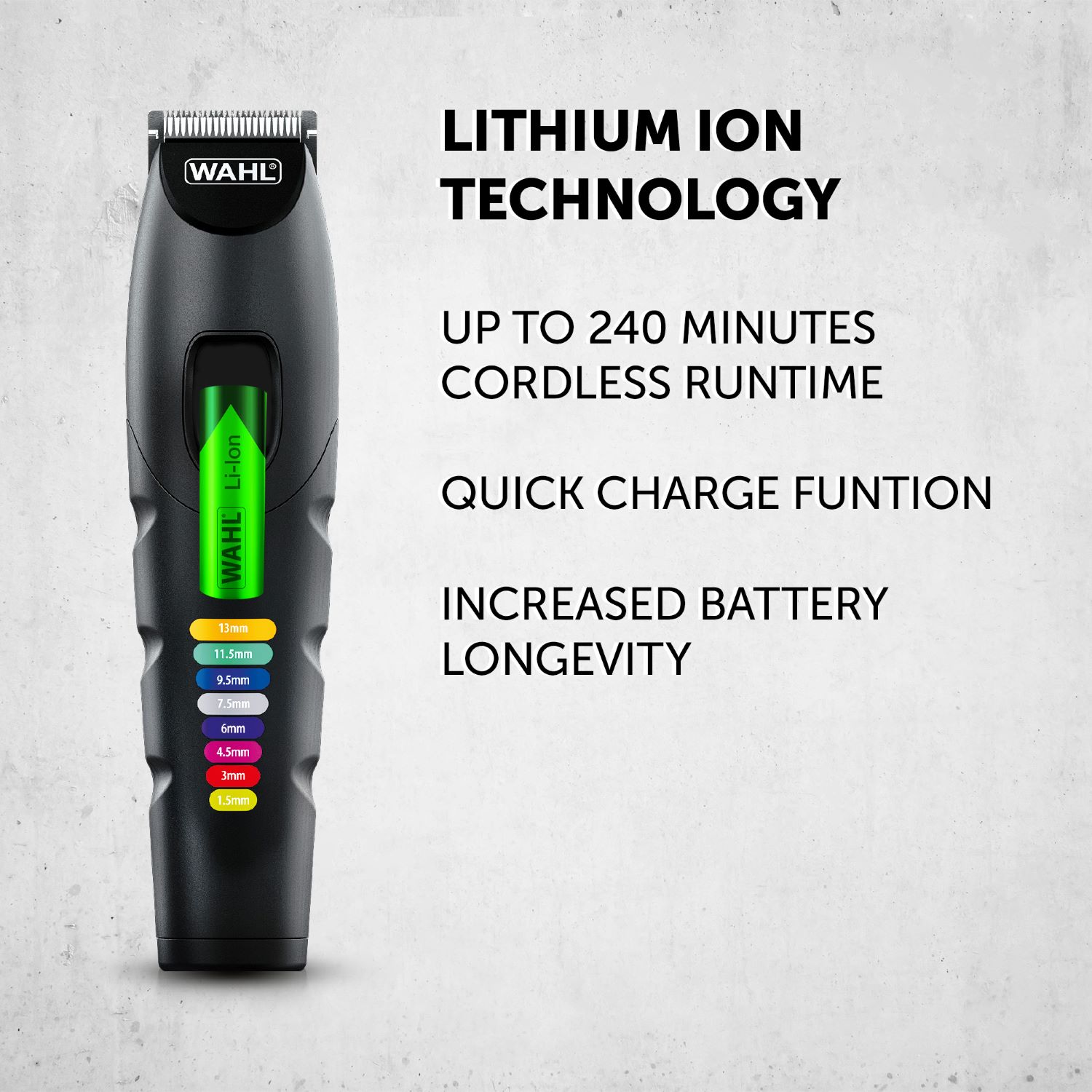 Voir la diapositive 6 : WAHL Tondeuse multifonction 09893.0464 - Noir