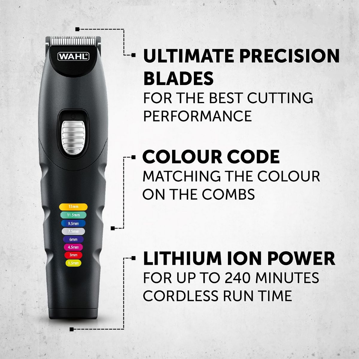 WAHL Tondeuse multifonction 09893.0464 - Noir