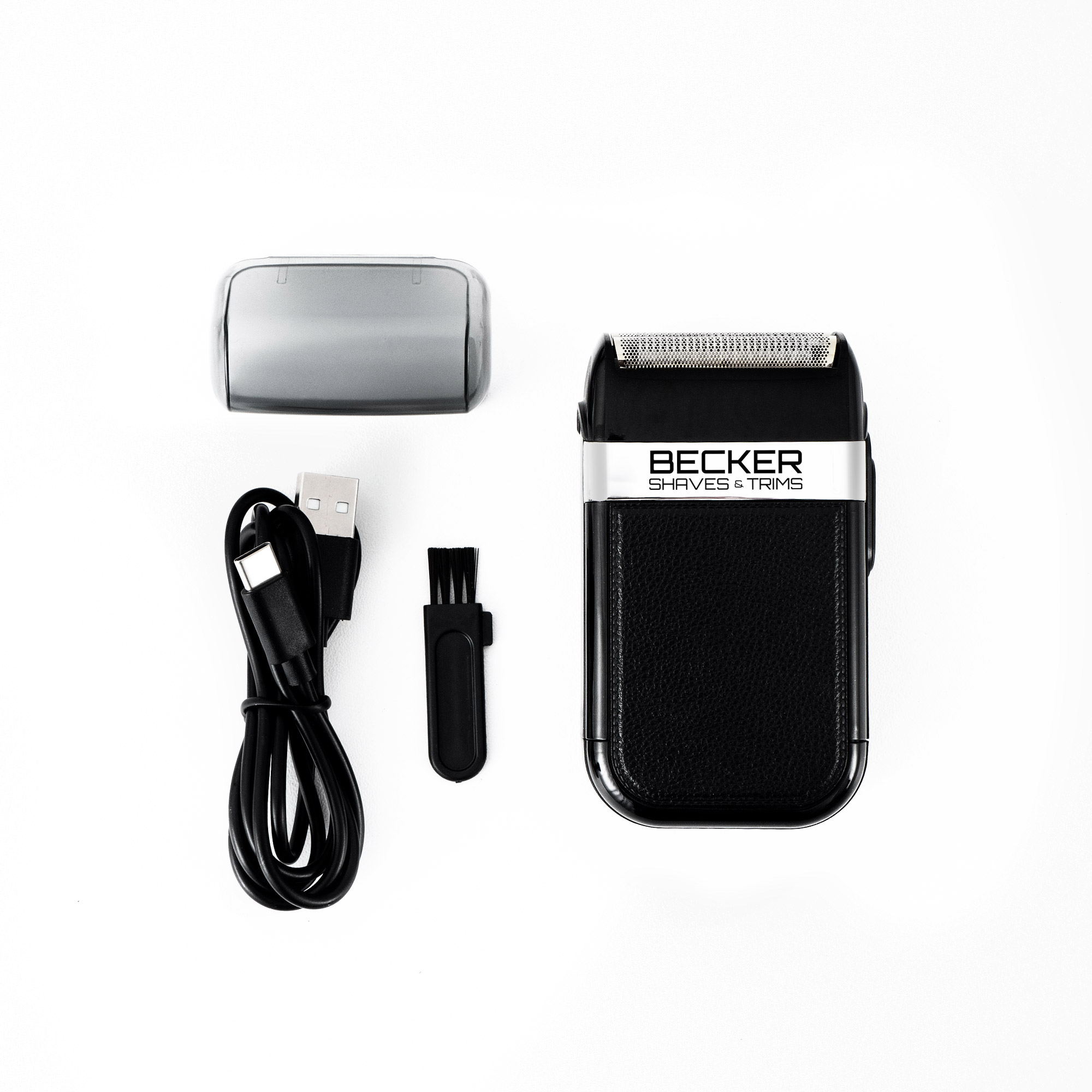 Voir la diapositive 2 : BECKER SHAVES & TRIMS Kit tondeuse et rasoir sans fil STRIMS LAB - Multicouleur