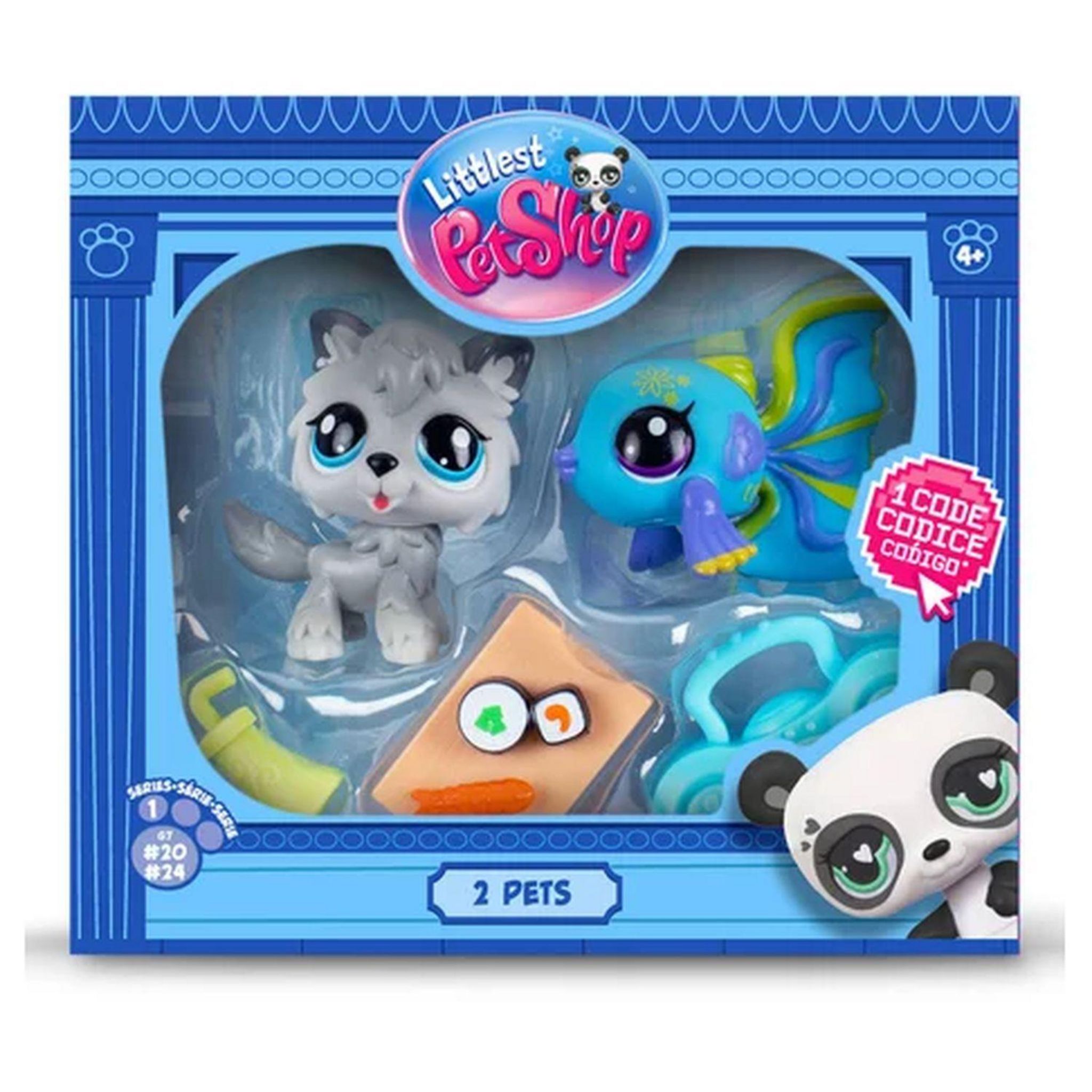 Voir la diapositive 2 : BANDAI Little Pets Shop - 2 Pets Surprise