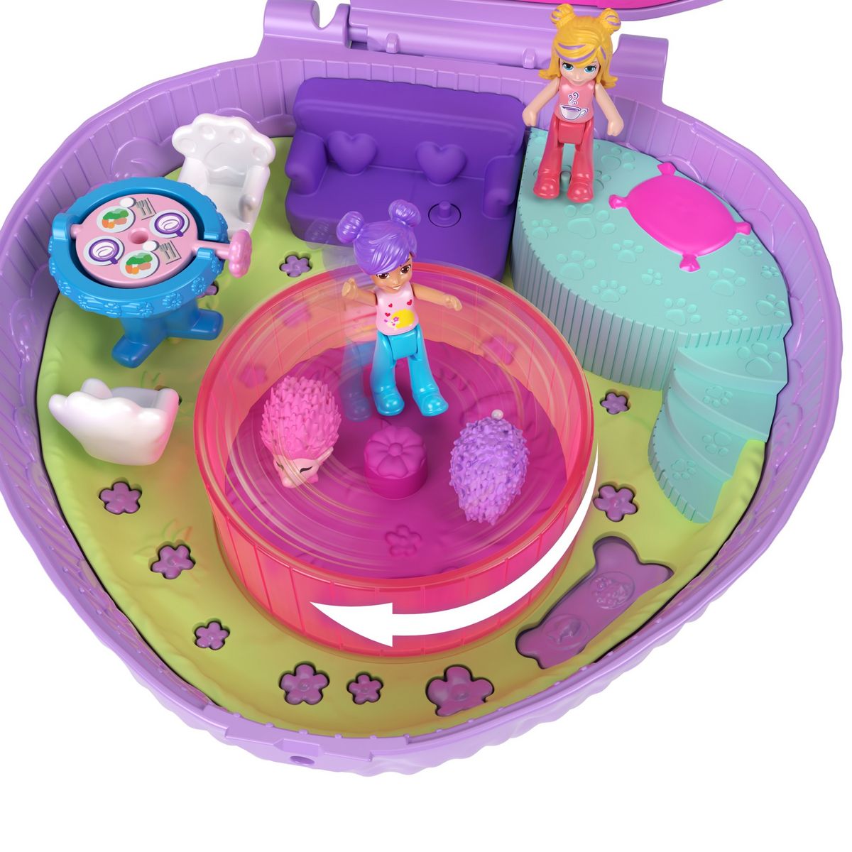 MATTEL Coffret café du Hérisson Polly Pocket