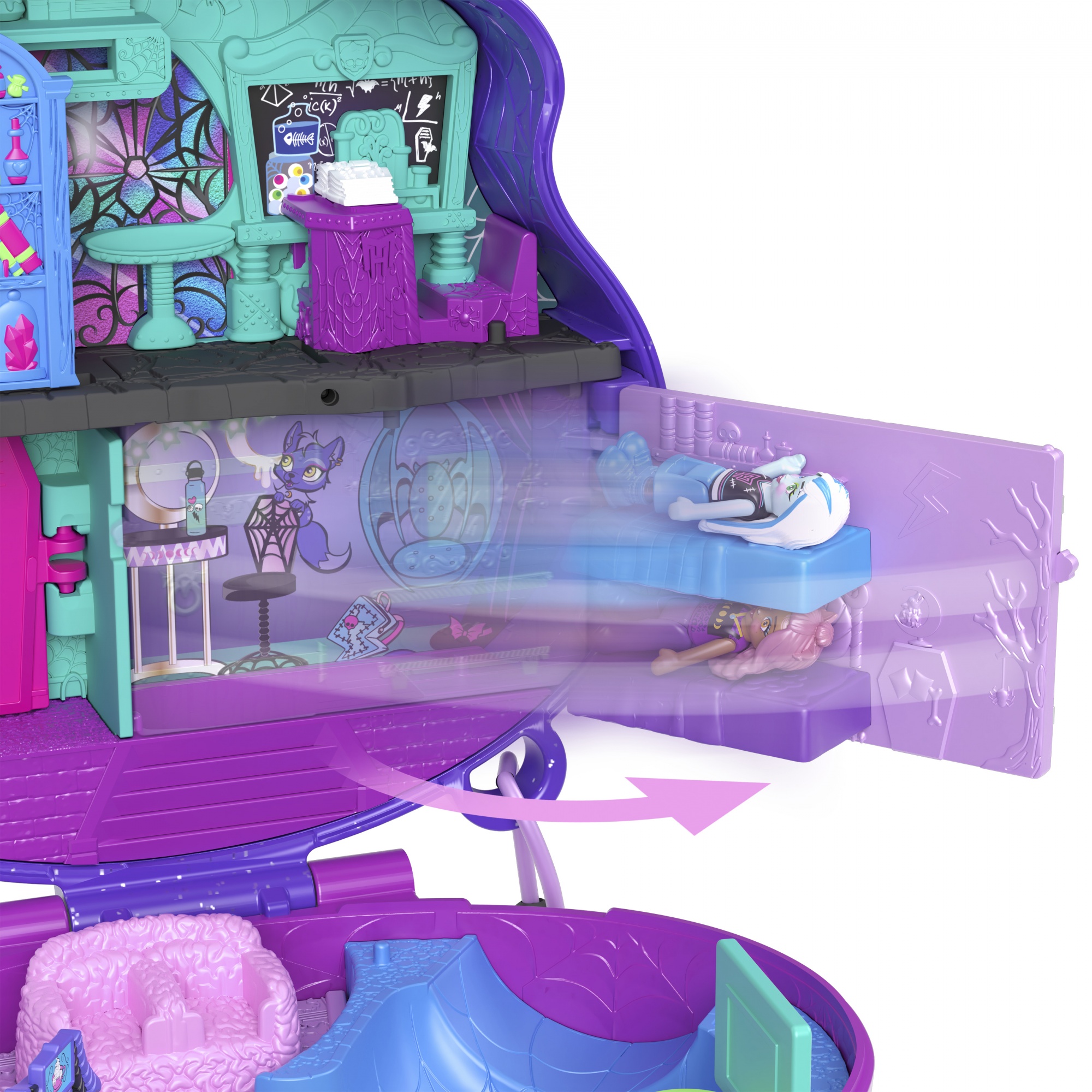 Voir la diapositive 12 : MATTEL Coffret Monster High - Polly Pocket