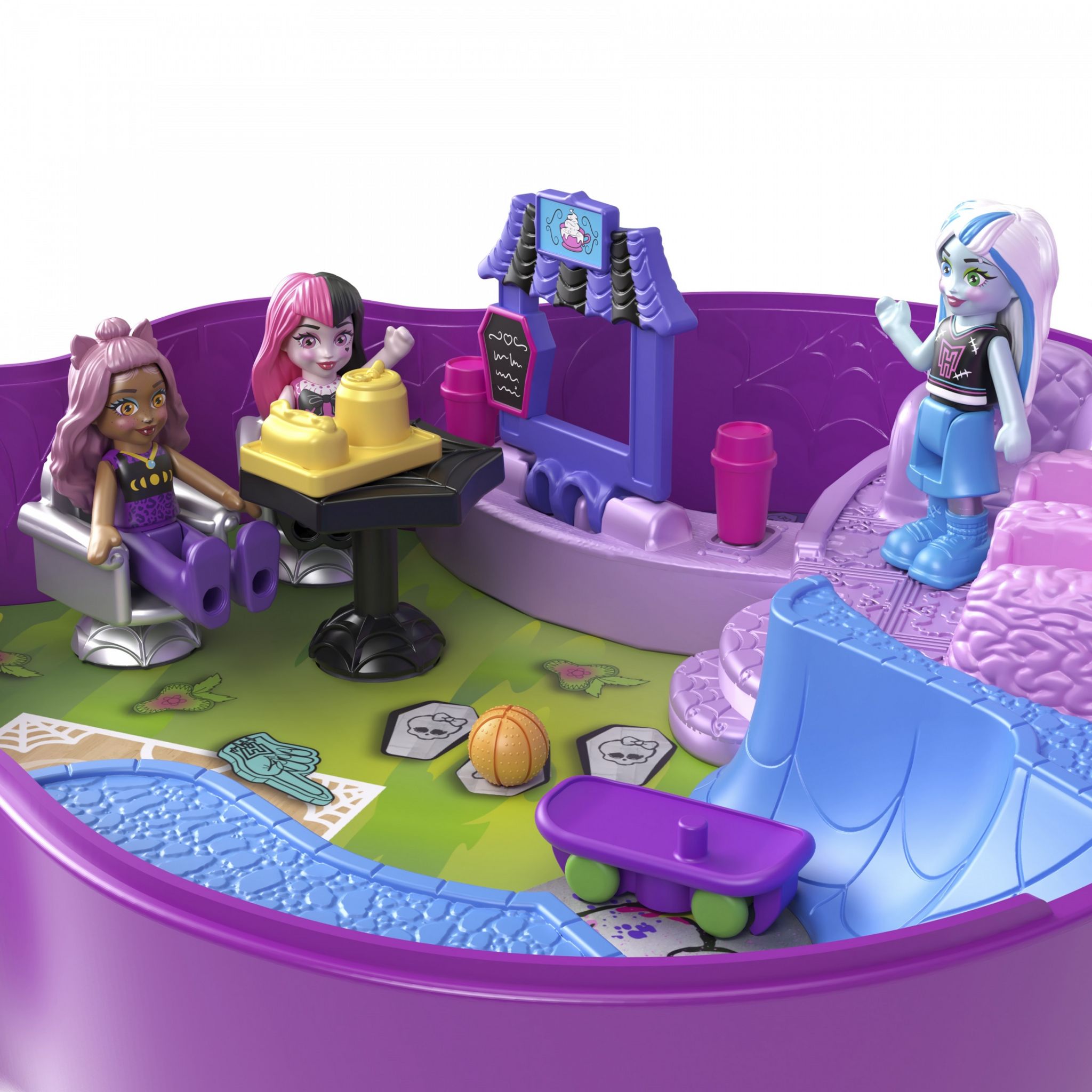 Voir la diapositive 13 : MATTEL Coffret Monster High - Polly Pocket